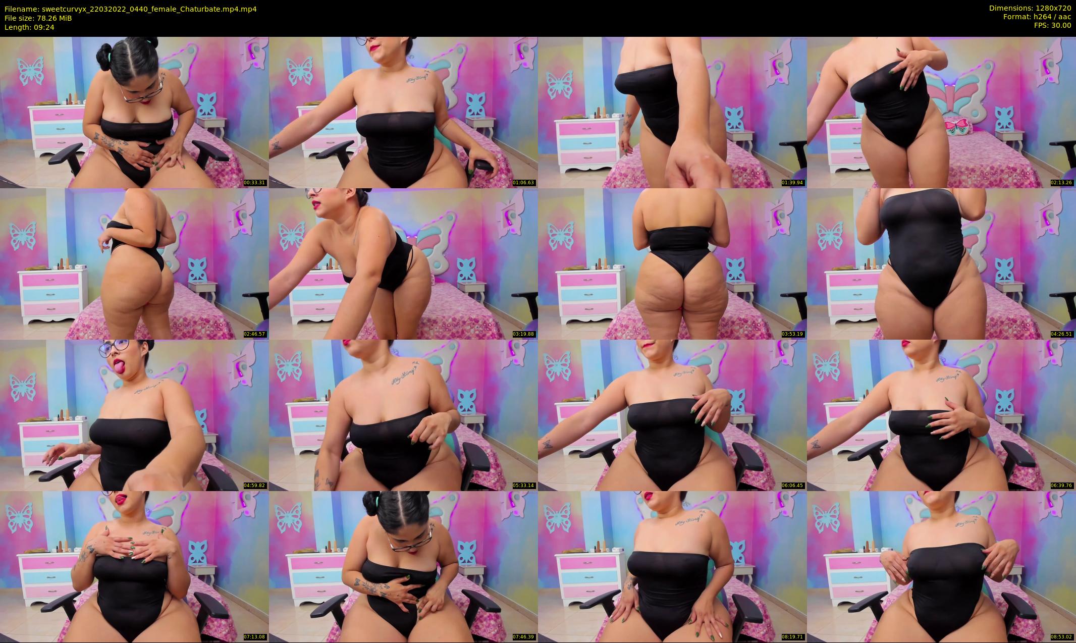 sweetcurvyx — 10 minute Chaturbate couple cam show recording, 720p, Mar 22, 2022