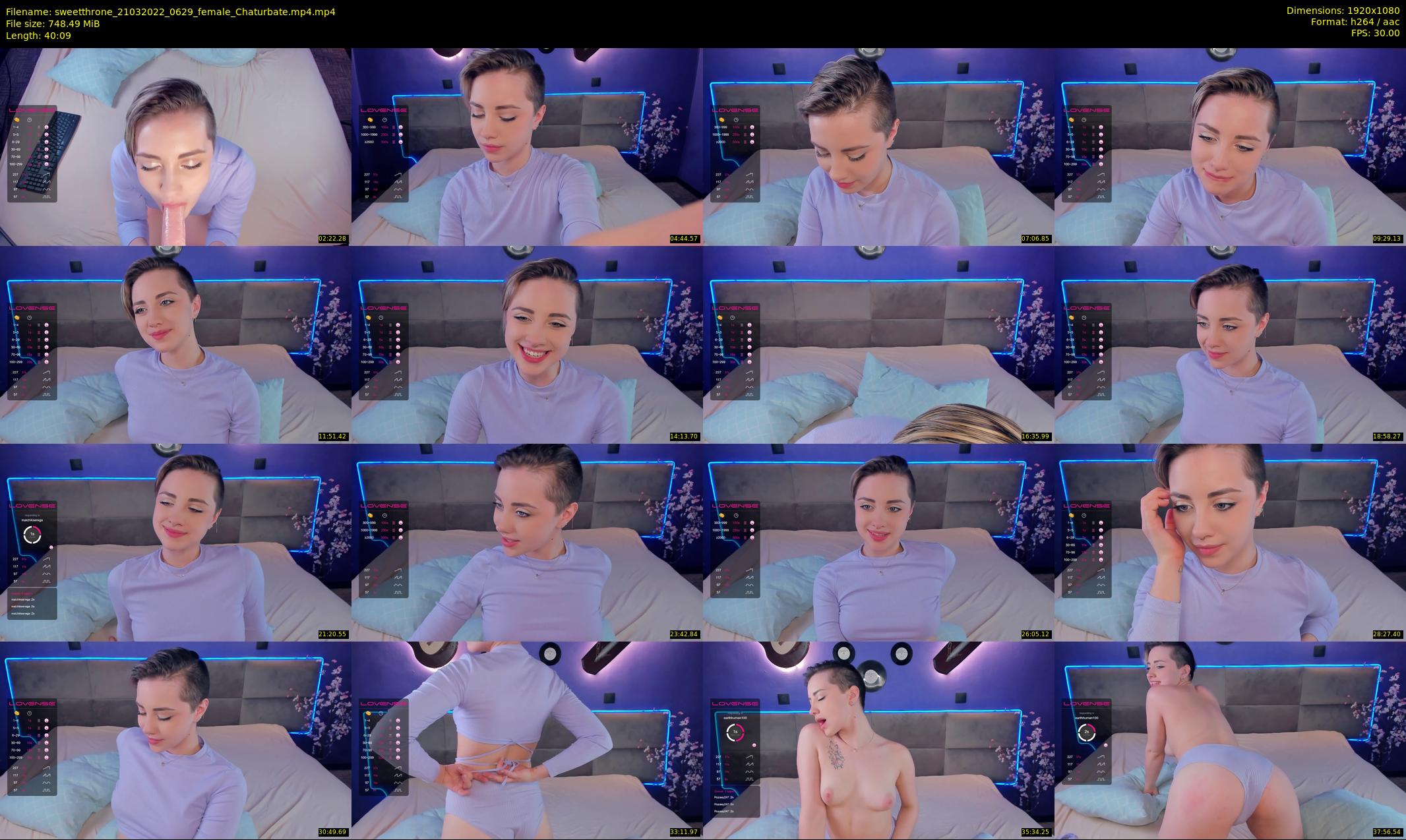 sweetthrone — 41 minute Chaturbate couple cam show recording, 1080p, Mar 21, 2022