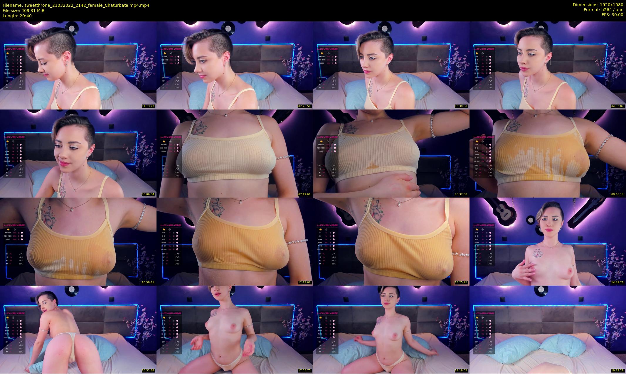 sweetthrone — 21 minute Chaturbate couple cam show recording, 1080p, Mar 21, 2022