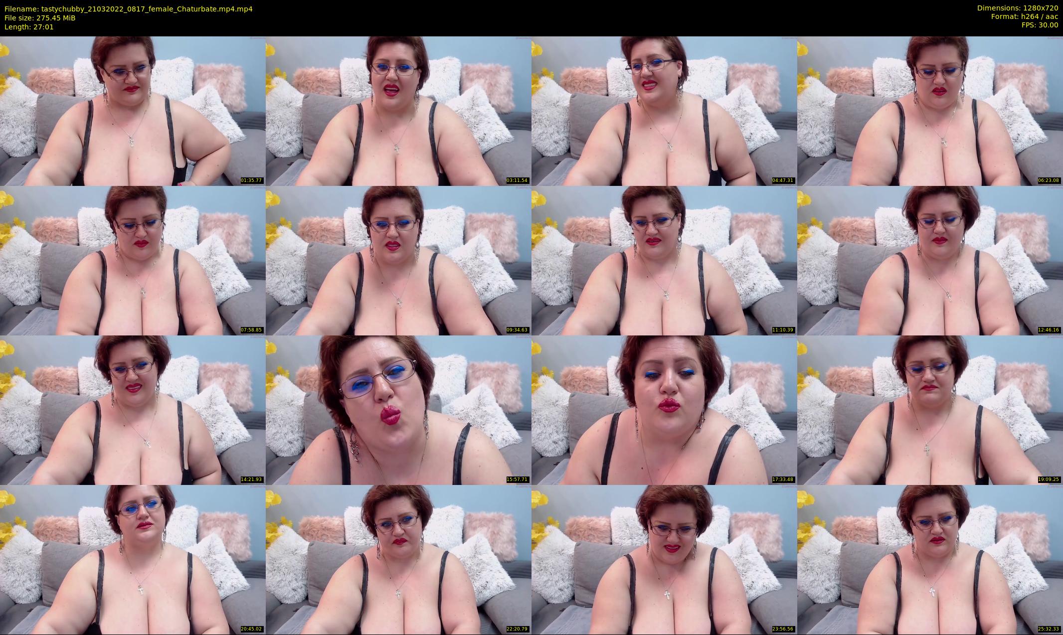 tastychubby — 28 minute Chaturbate female cam show recording, 720p, Mar 21, 2022