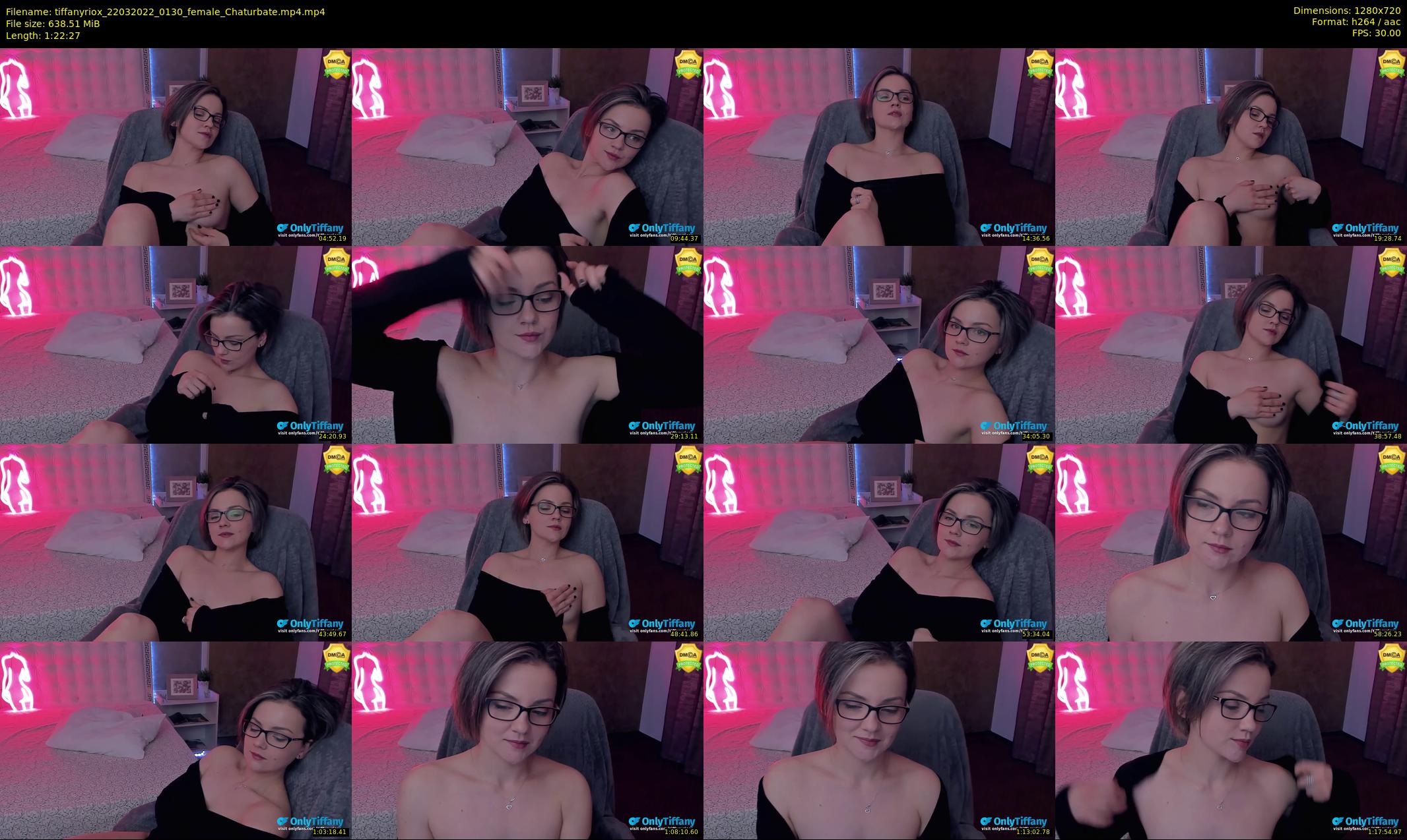tiffanyriox — 83 minute Chaturbate female cam show recording, 720p, Mar 22, 2022