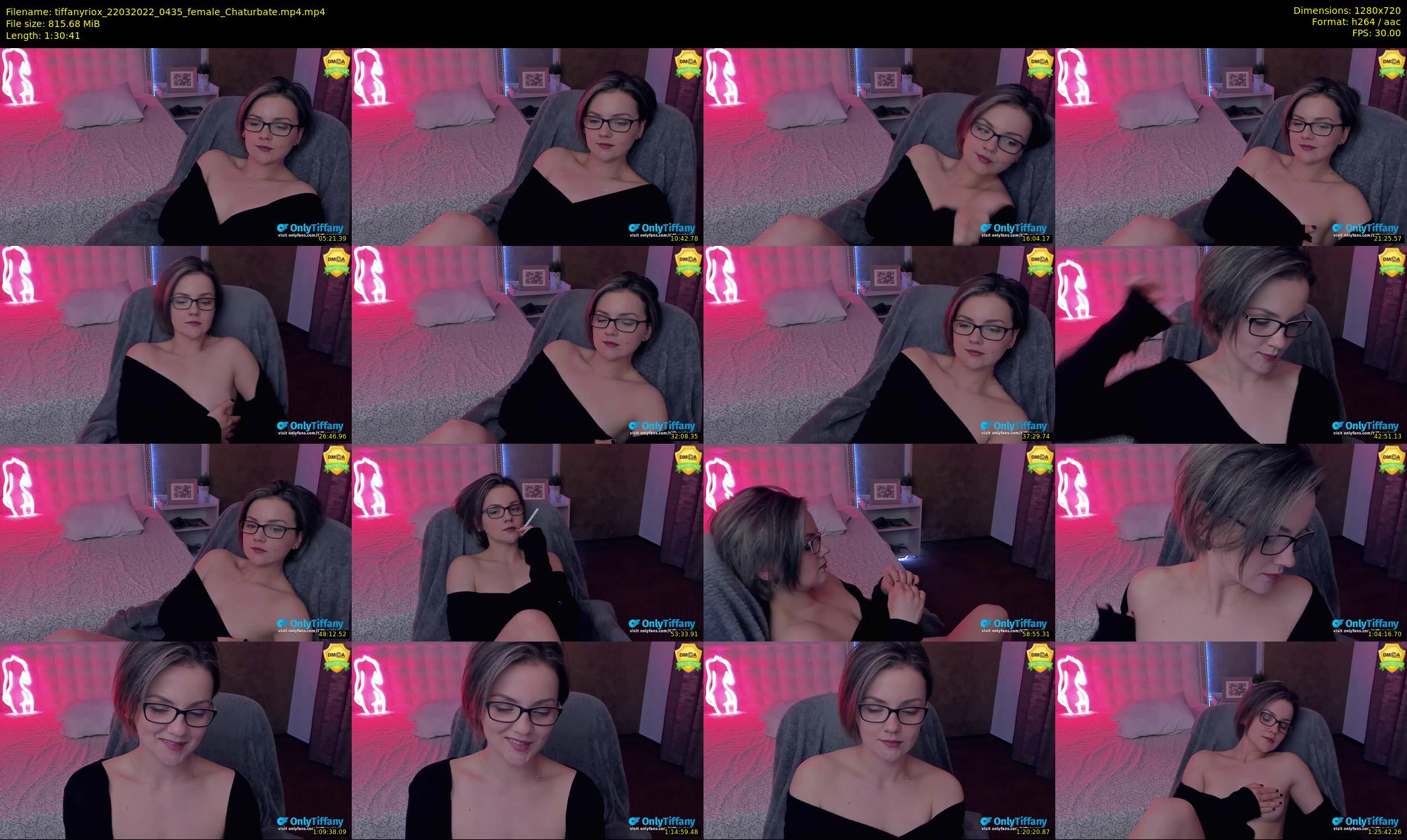 tiffanyriox — 91 minute Chaturbate female cam show recording, 720p, Mar 22, 2022