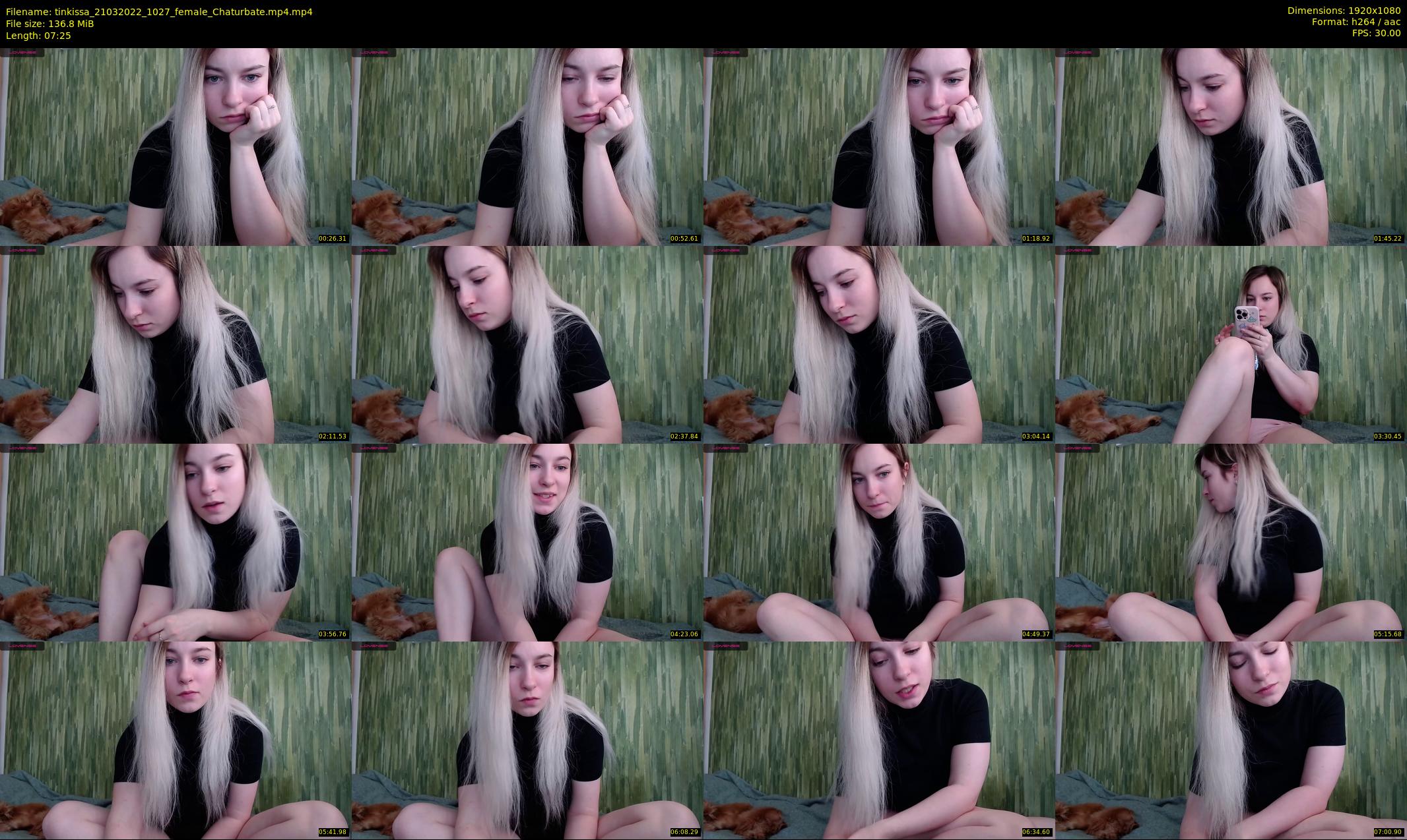 tinkissa — 8 minute Chaturbate couple cam show recording, 1080p, Mar 21, 2022