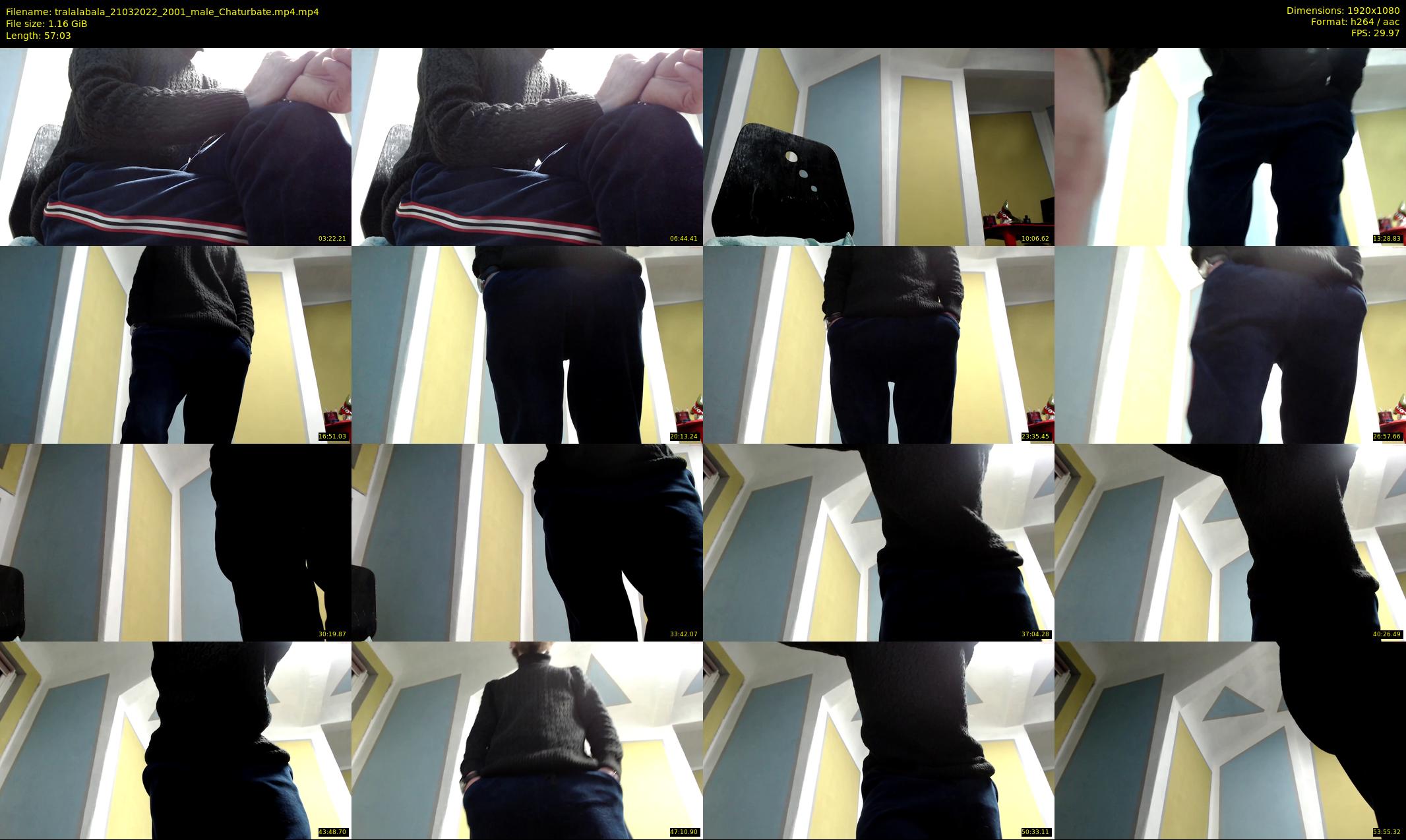 tralalabala — 58 minute Chaturbate male cam show recording, 1080p, Mar 21, 2022