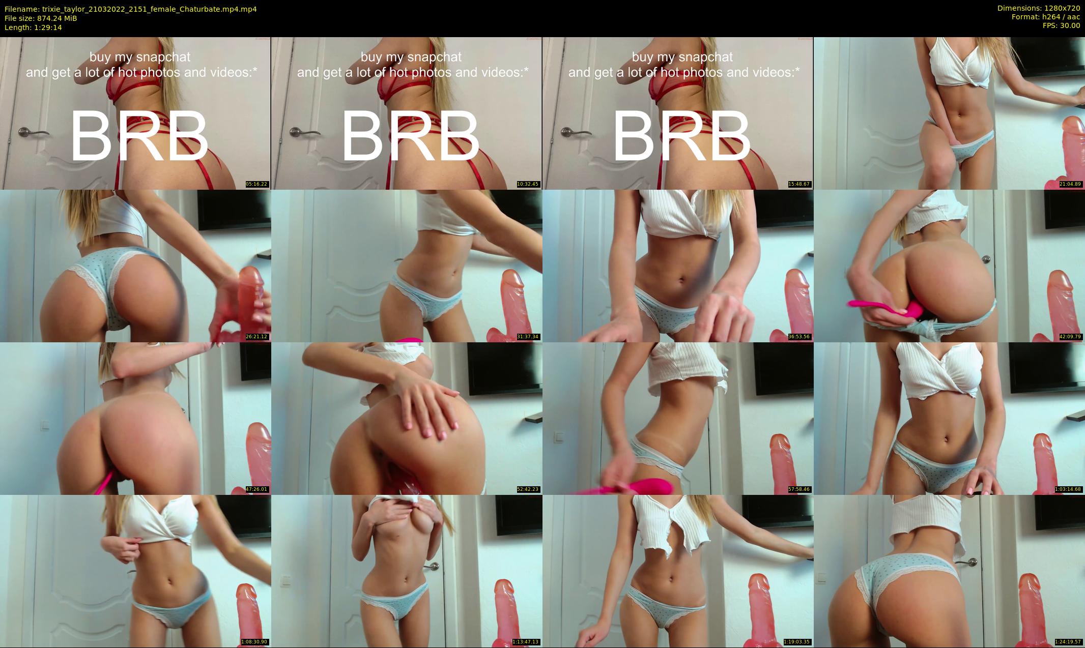 trixie_taylor — 90 minute Chaturbate female cam show recording, 720p, Mar 21, 2022