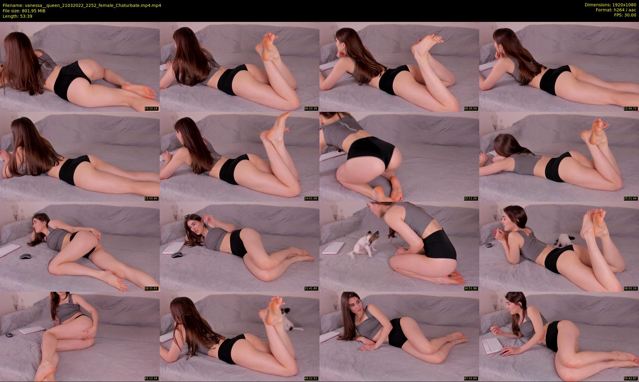 vanessa__queen — 54 minute Chaturbate female cam show recording, 1080p, Mar 21, 2022