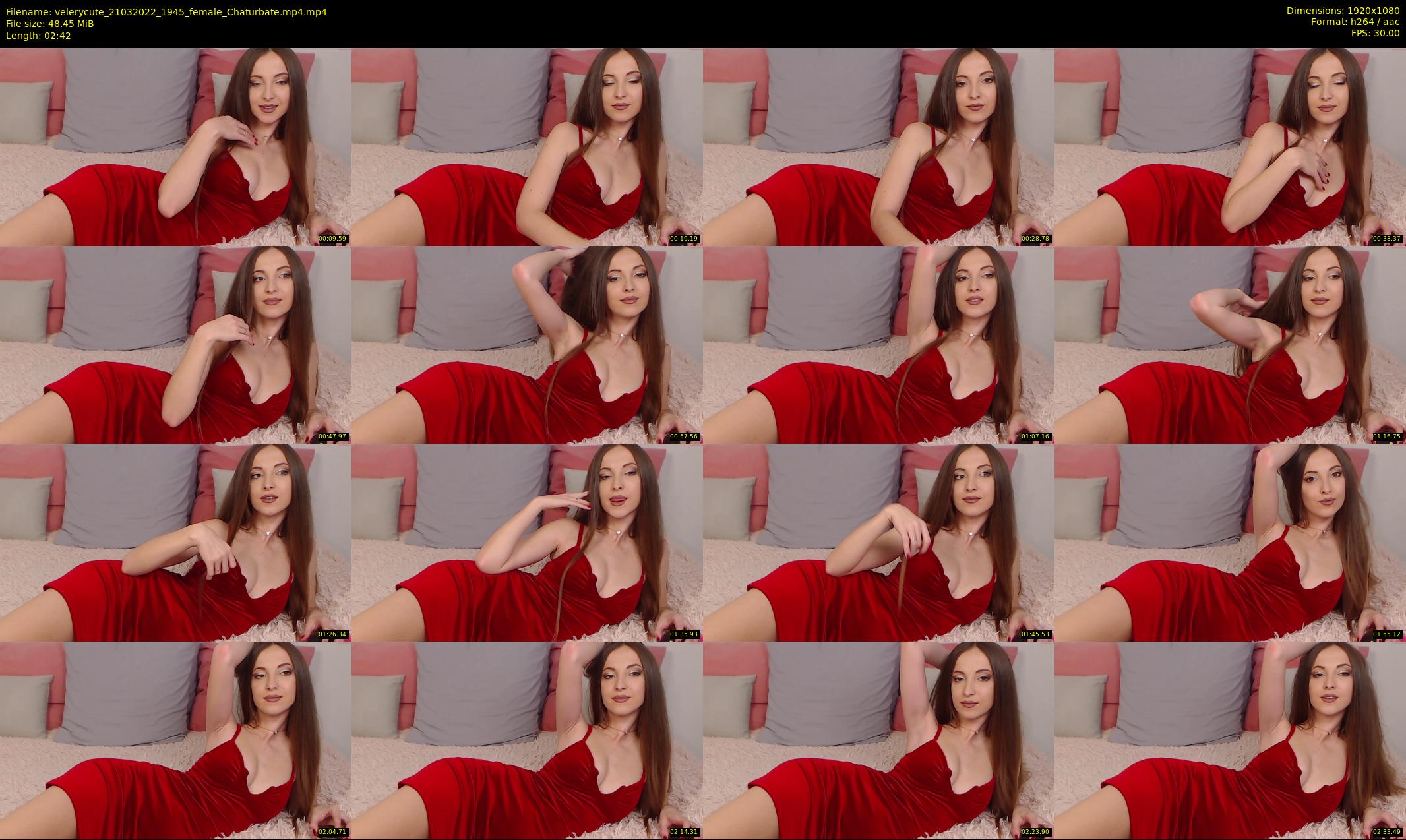 velerycute — 3 minute Chaturbate female cam show recording, 1080p, Mar 21, 2022