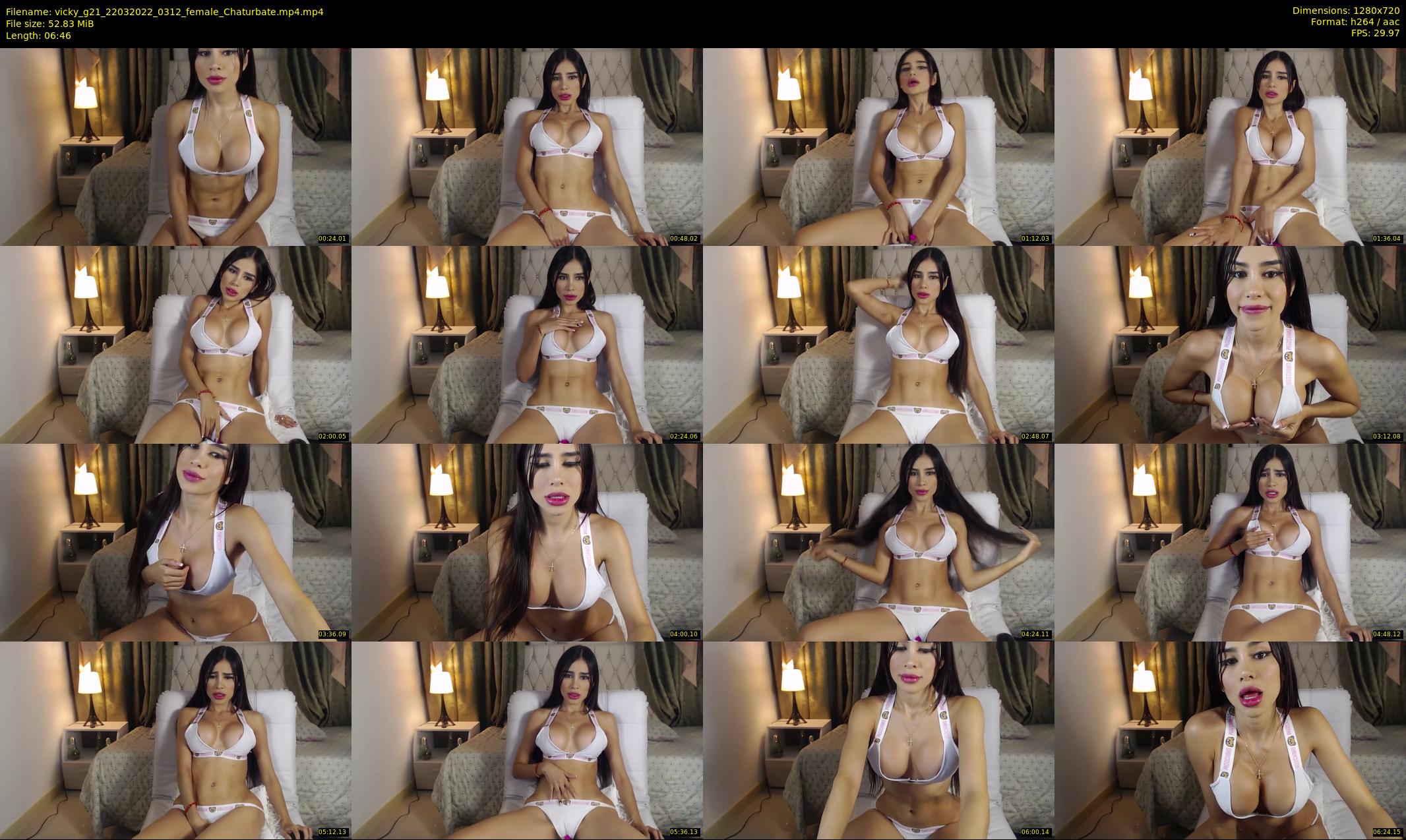 vicky_g21 — 7 minute Chaturbate female cam show recording, 720p, Mar 22, 2022