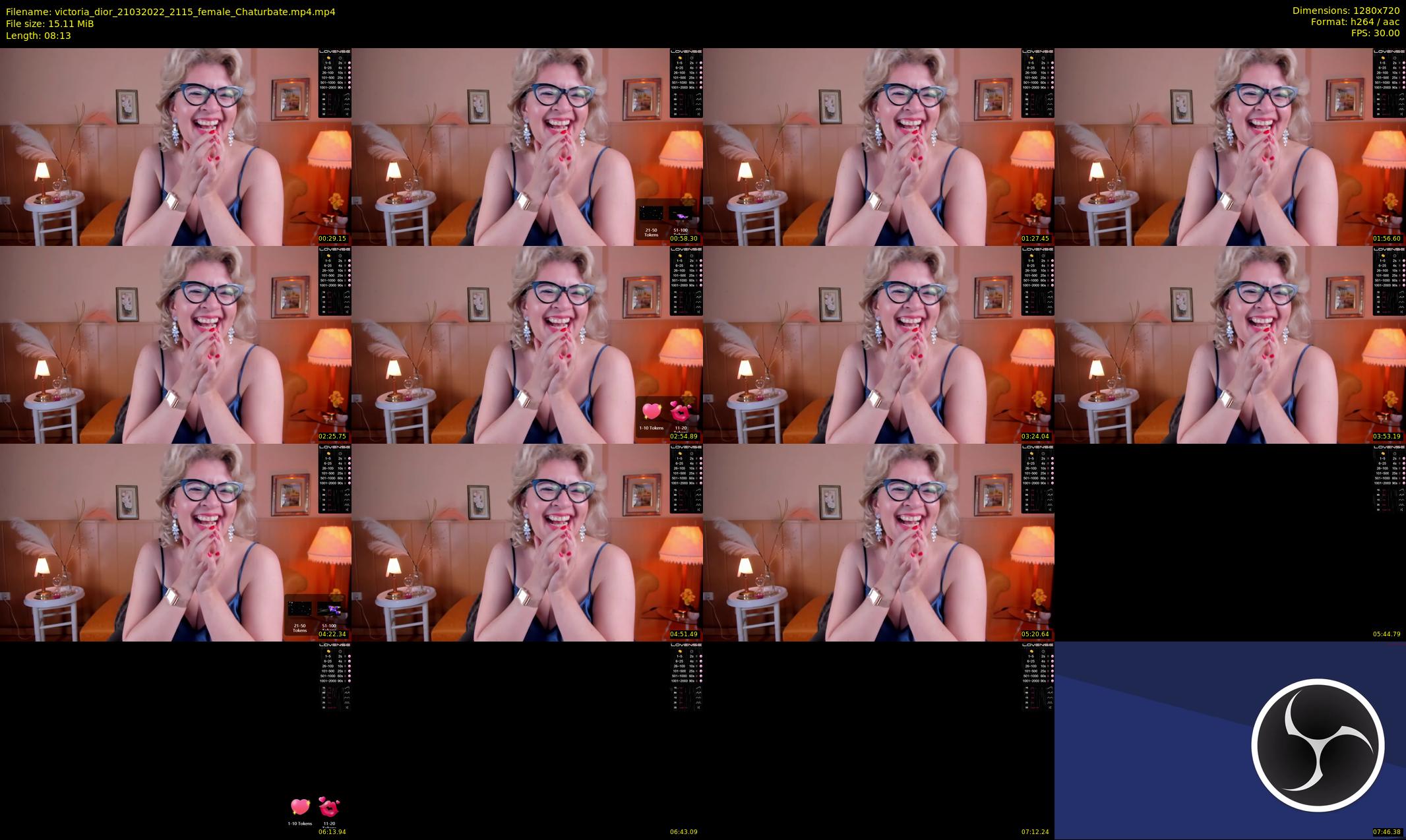 victoria_dior — 9 minute Chaturbate female cam show recording, 720p, Mar 21, 2022