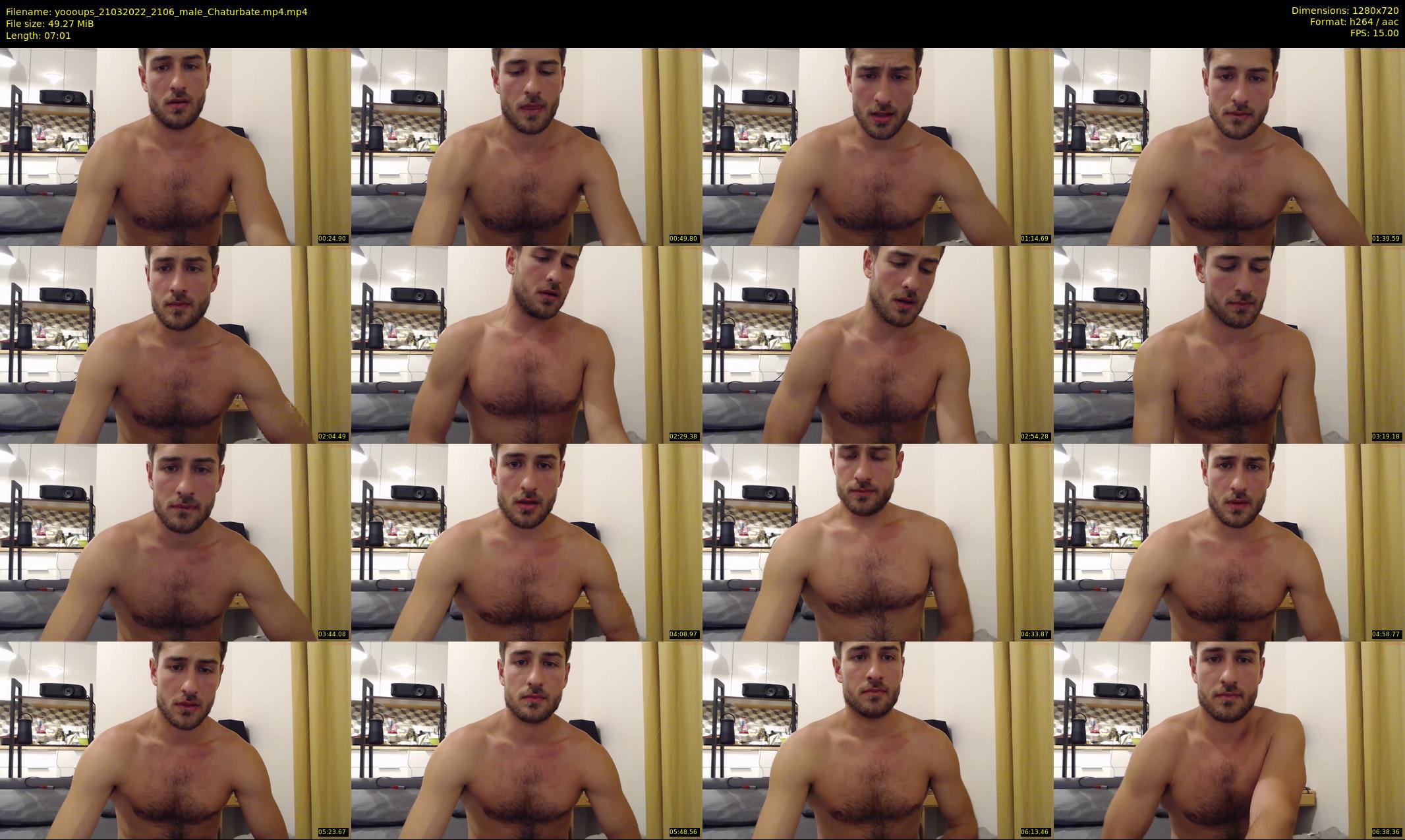 yoooups — 8 minute Chaturbate male cam show recording, 720p, Mar 21, 2022