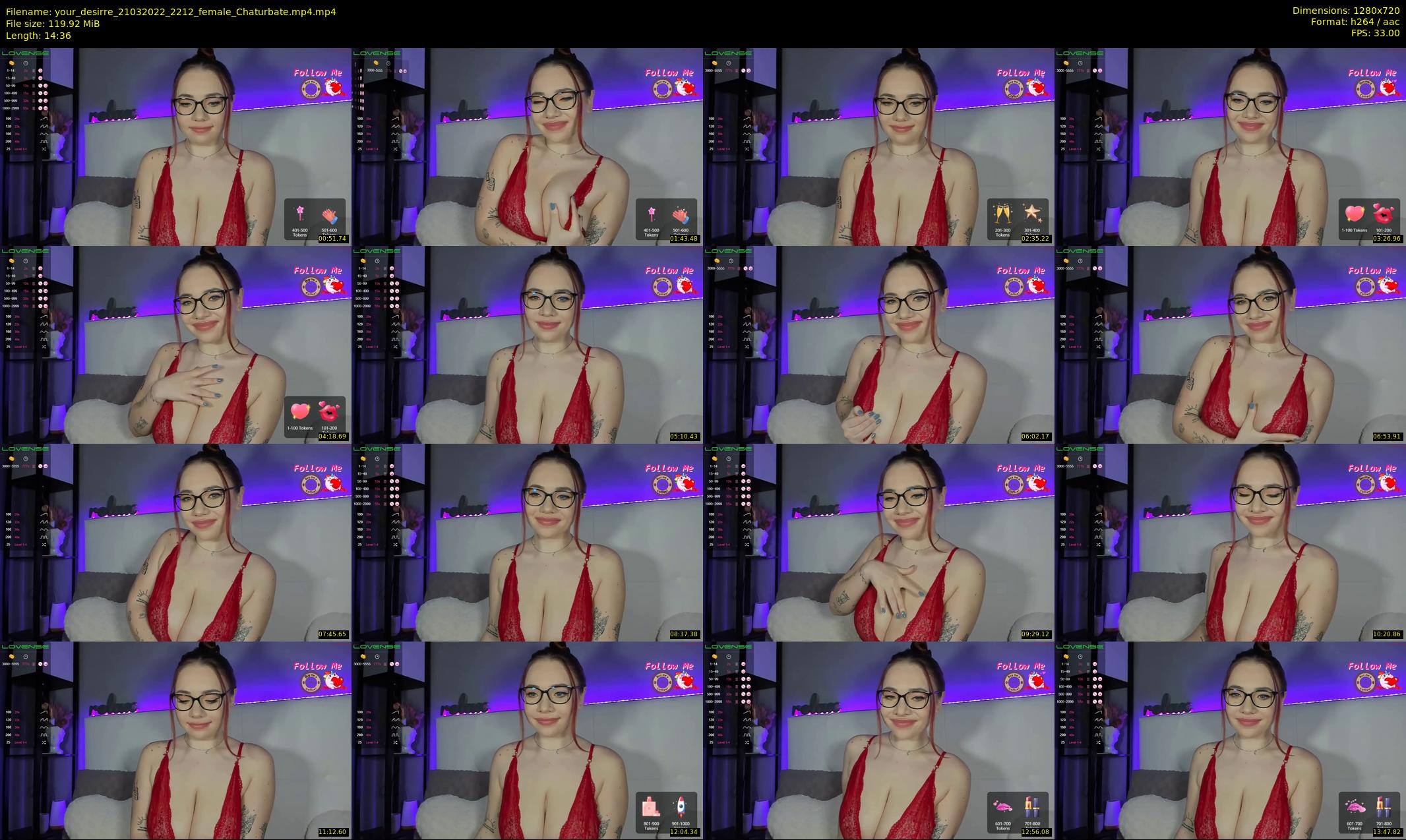 your_desirre — 15 minute Chaturbate female cam show recording, 720p, Mar 21, 2022