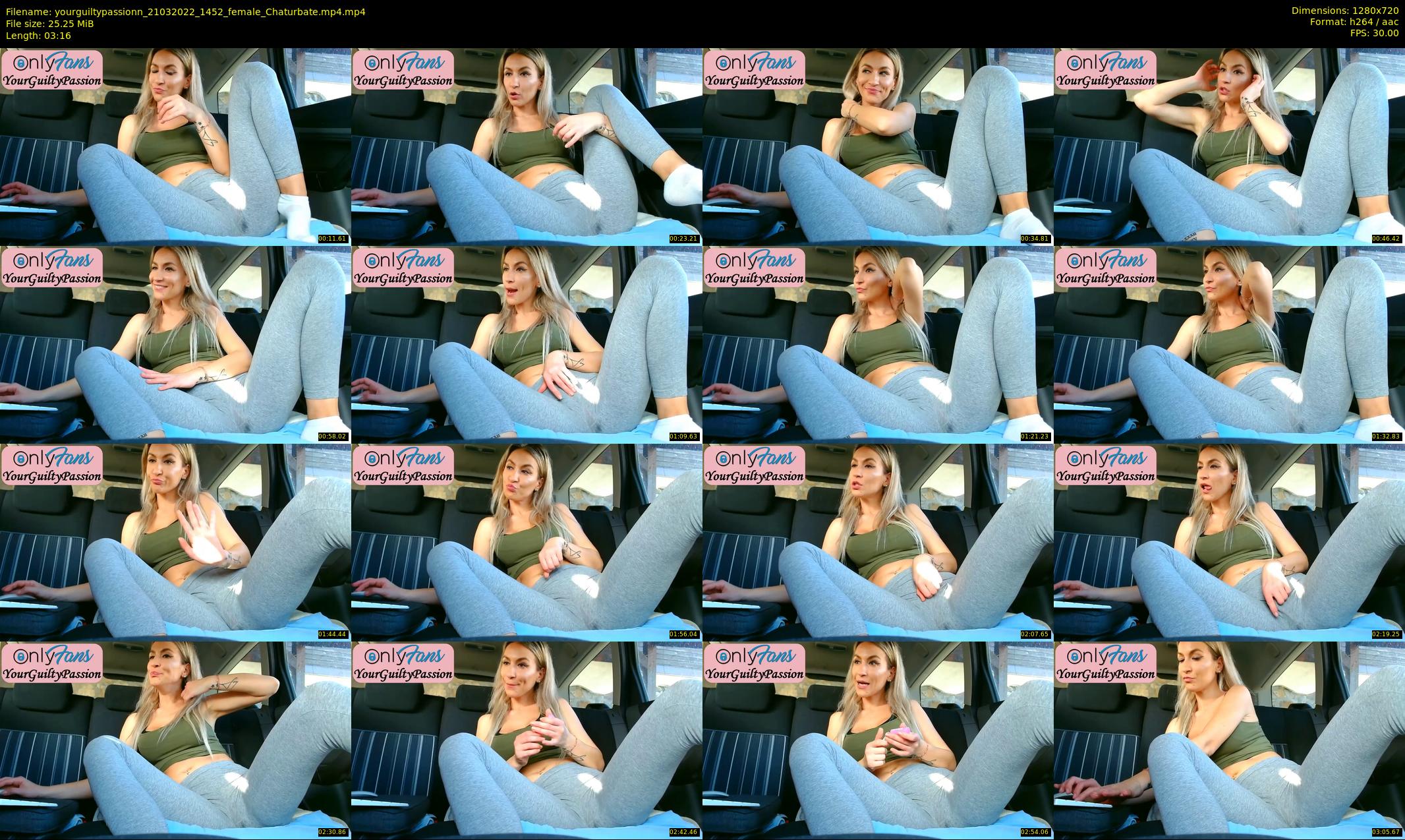 yourguiltypassionn — 4 minute Chaturbate female cam show recording, 720p, Mar 21, 2022