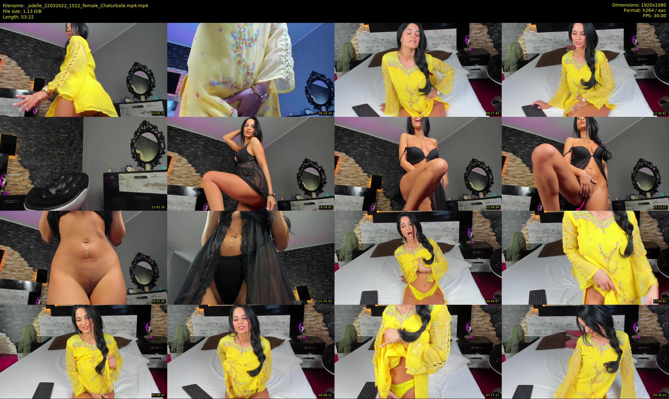 _adelle — 54 minute Chaturbate female cam show recording, 1080p, Mar 22, 2022