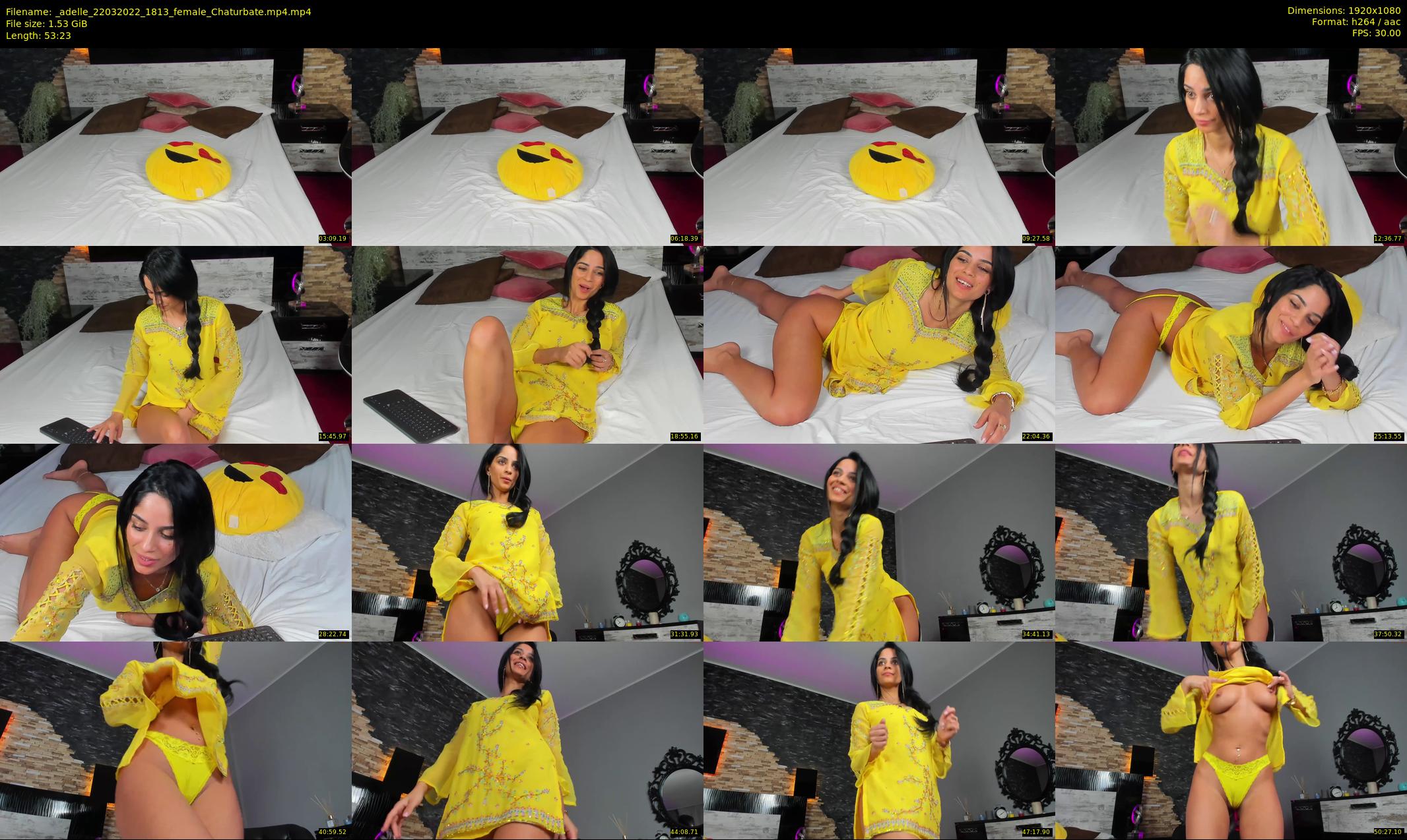 _adelle — 54 minute Chaturbate female cam show recording, 1080p, Mar 22, 2022