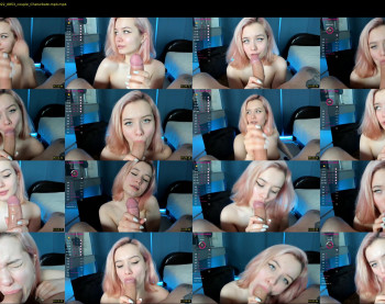 _blowjob_queen_ — 22 minute Chaturbate couple cam show recording, 1080p, Mar 22, 2022
