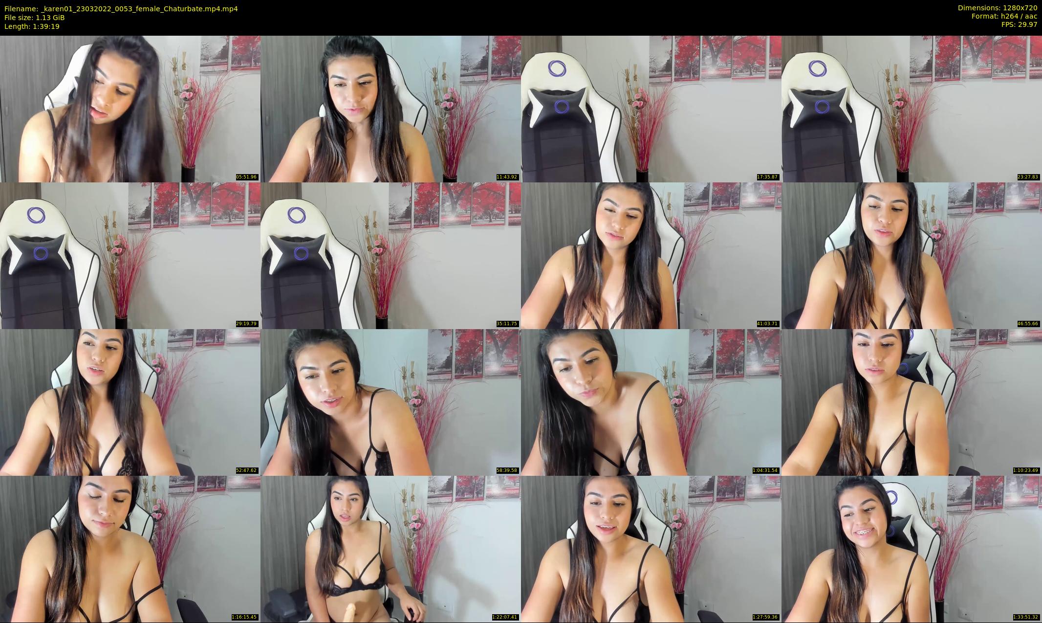 _karen01 — 100 minute Chaturbate female cam show recording, 720p, Mar 23, 2022