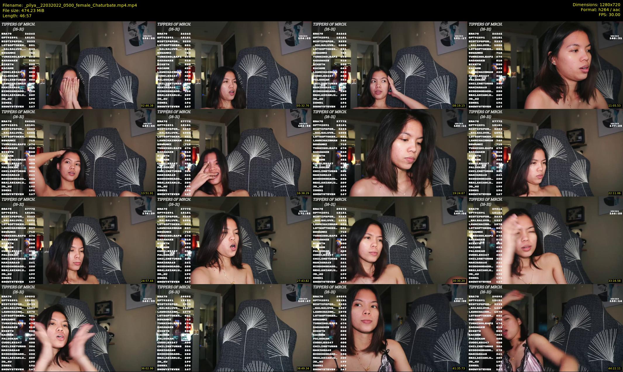 _pilya_ — 47 minute Chaturbate female cam show recording, 720p, Mar 22, 2022