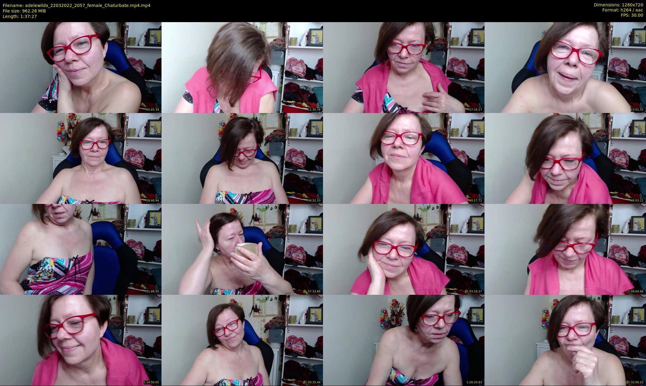 adelewildx — 98 minute Chaturbate female cam show recording, 720p, Mar 22, 2022