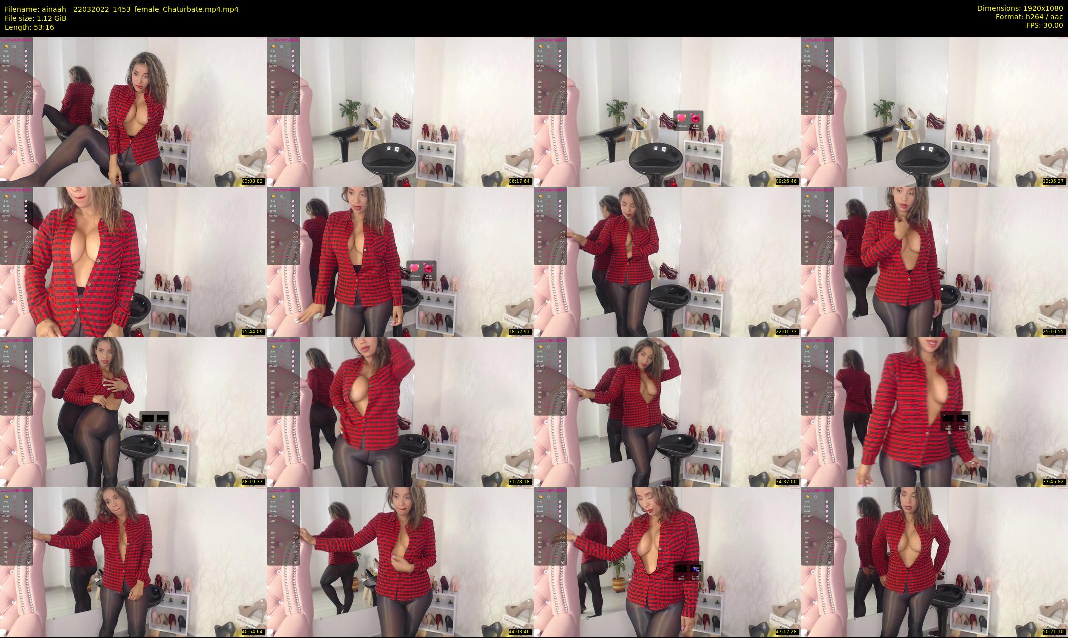 ainaah_ — 54 minute Chaturbate female cam show recording, 1080p, Mar 22, 2022