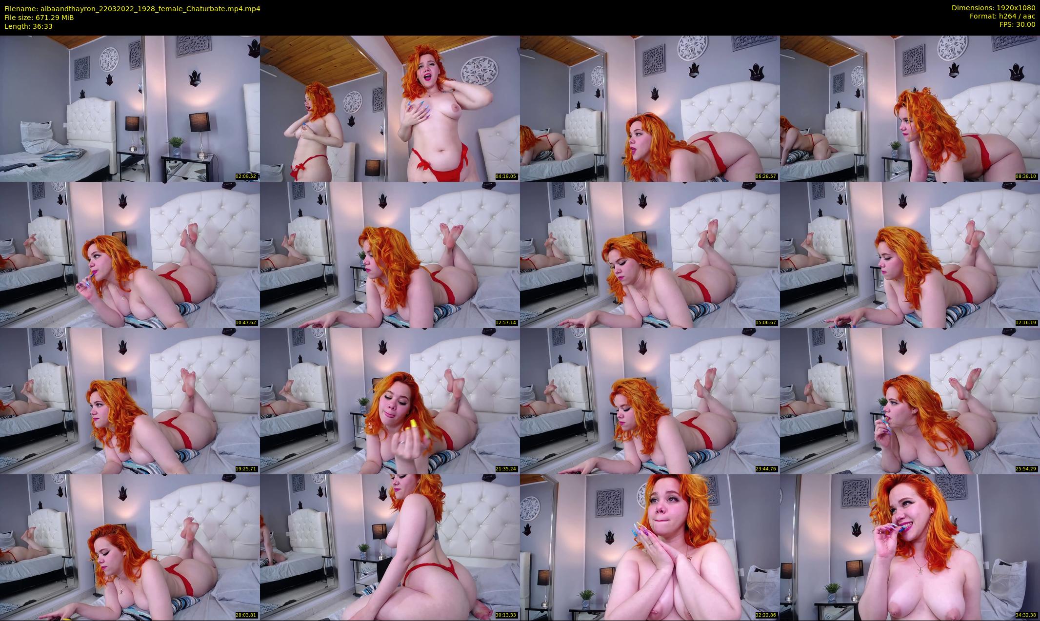 albaandthayron — 37 minute Chaturbate couple cam show recording, 1080p, Mar 22, 2022