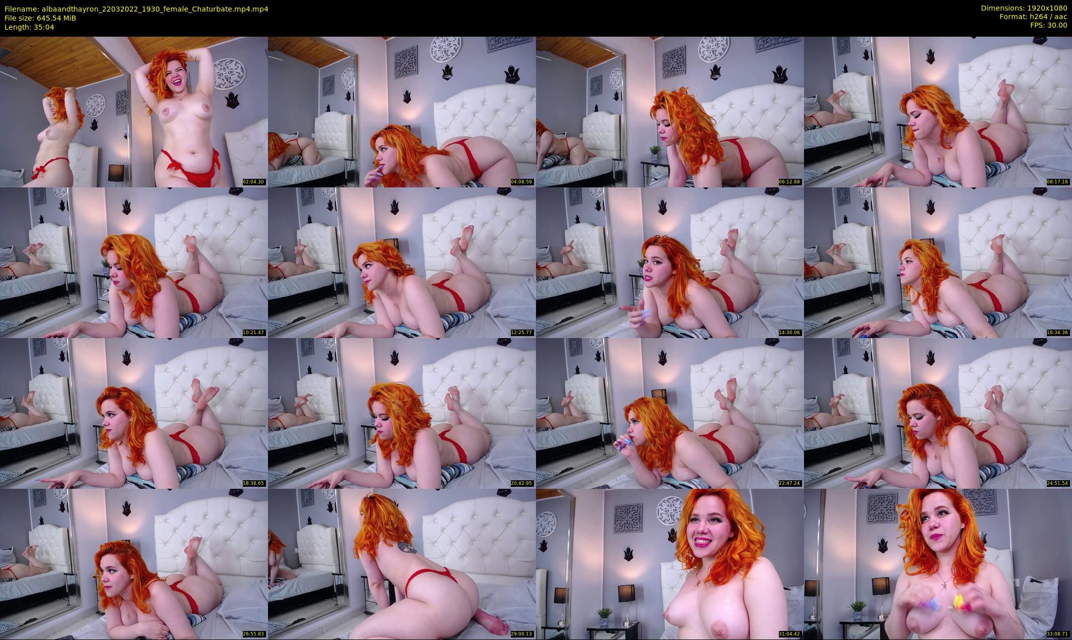 albaandthayron — 36 minute Chaturbate couple cam show recording, 1080p, Mar 22, 2022