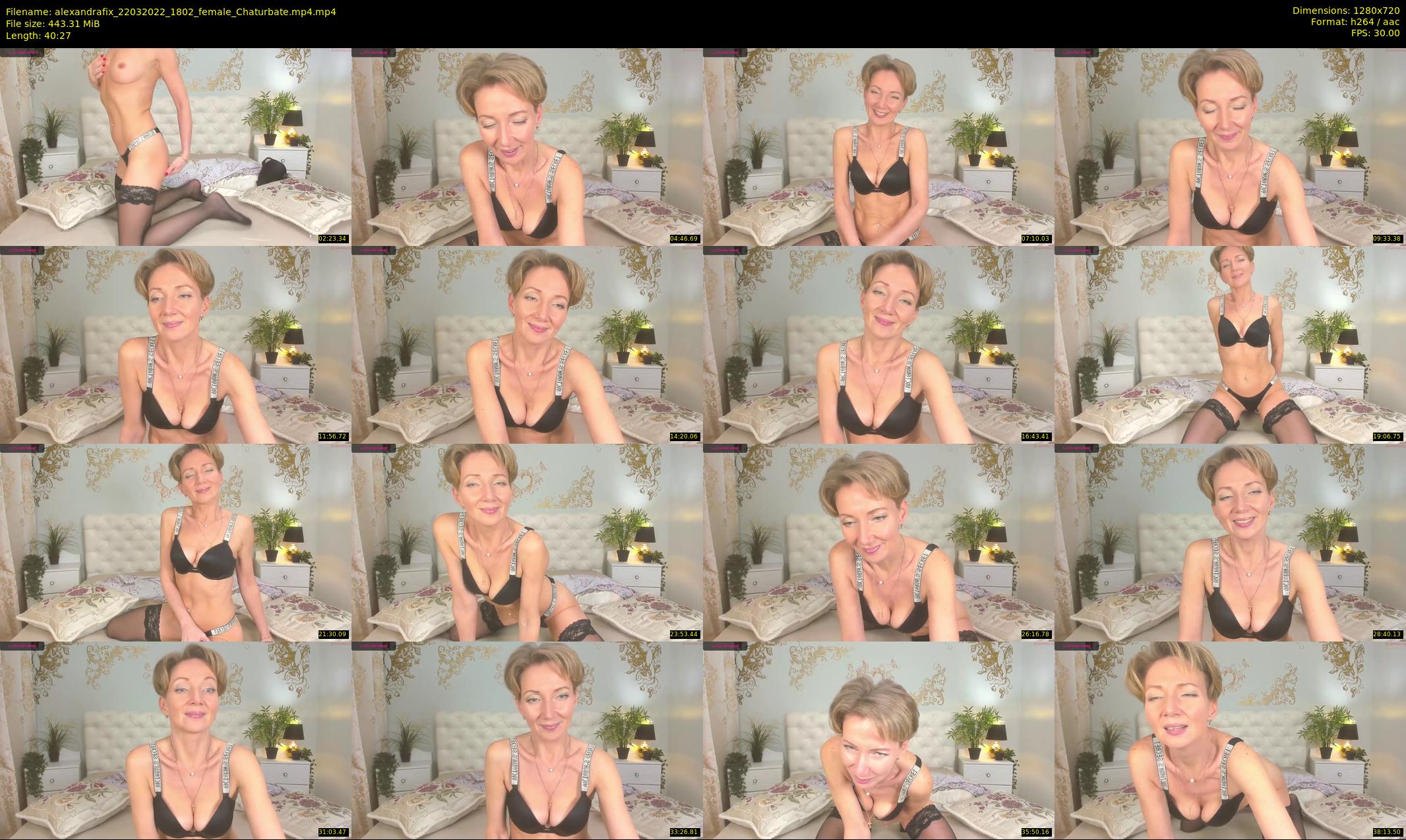 alexandrafix — 41 minute Chaturbate female cam show recording, 720p, Mar 22, 2022