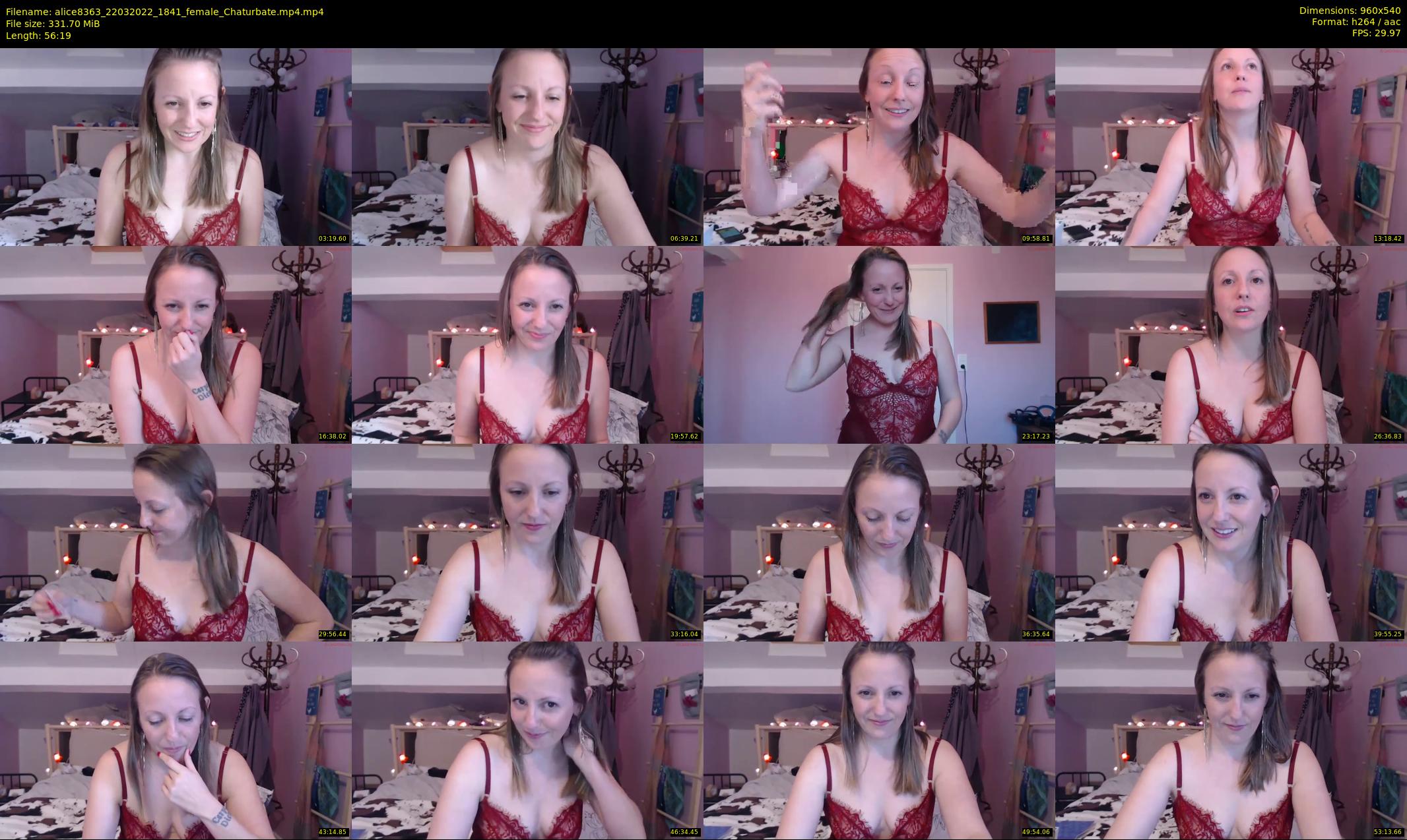alice8363 — 57 minute Chaturbate female cam show recording, 480p, Mar 22, 2022