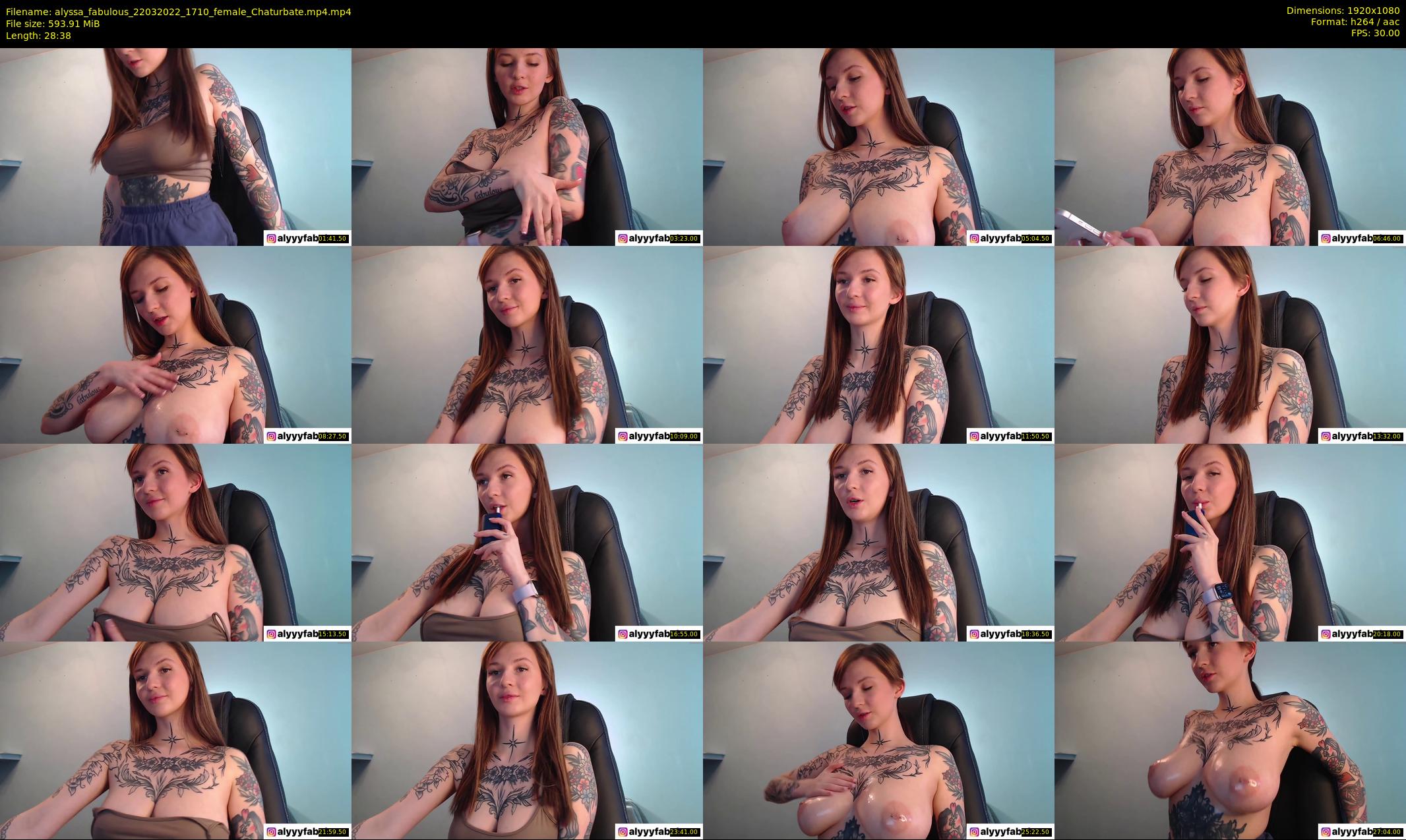 alyssa_fabulous — 29 minute Chaturbate female cam show recording, 1080p, Mar 22, 2022