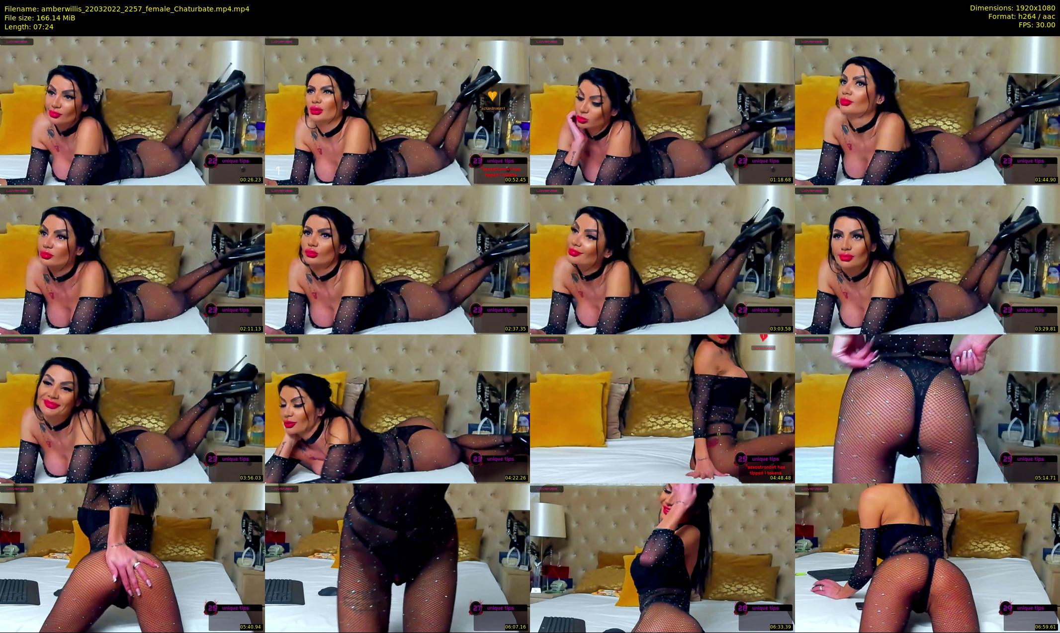 amberwillis — 8 minute Chaturbate female cam show recording, 1080p, Mar 22, 2022