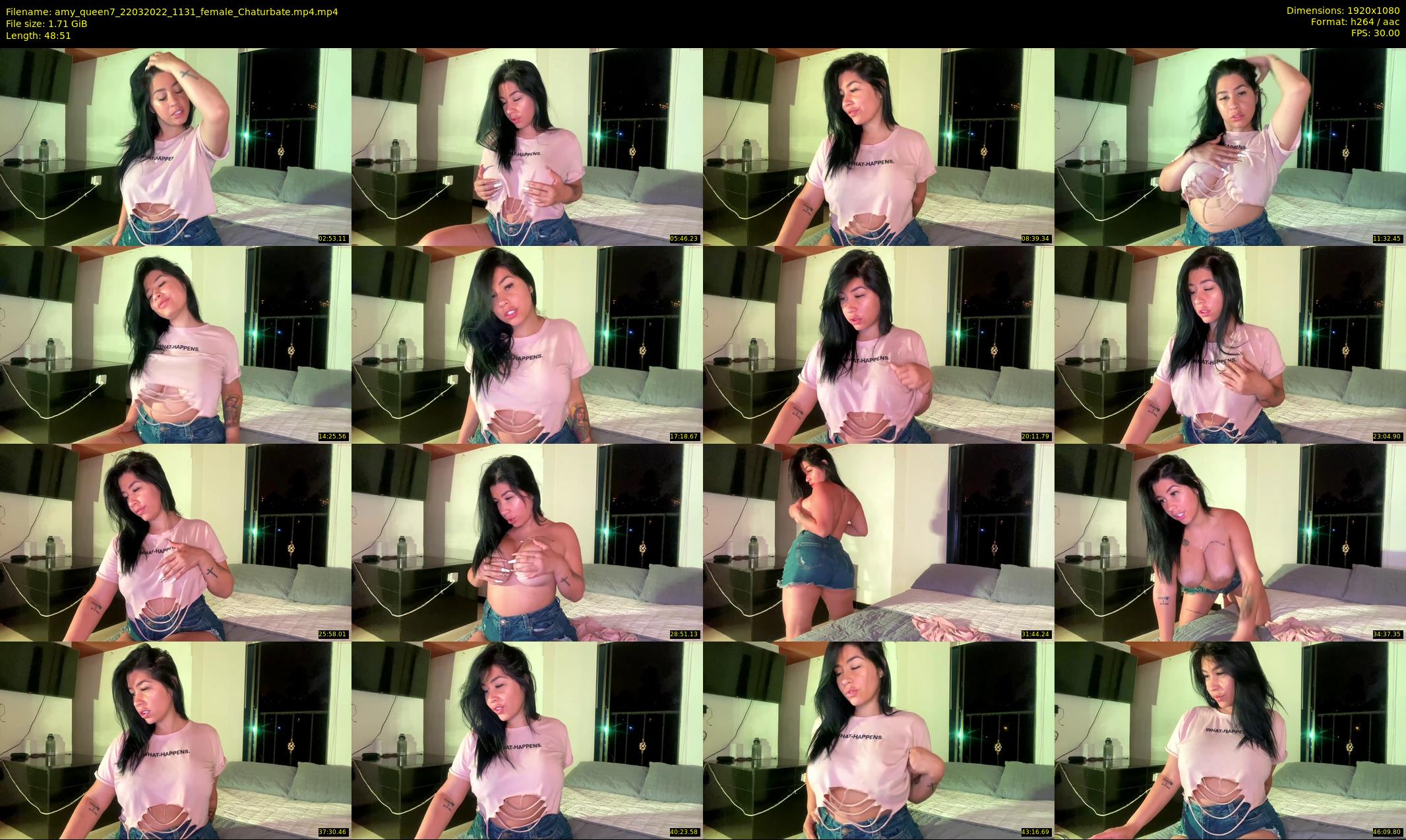 amy_queen7 — 49 minute Chaturbate female cam show recording, 1080p, Mar 22, 2022