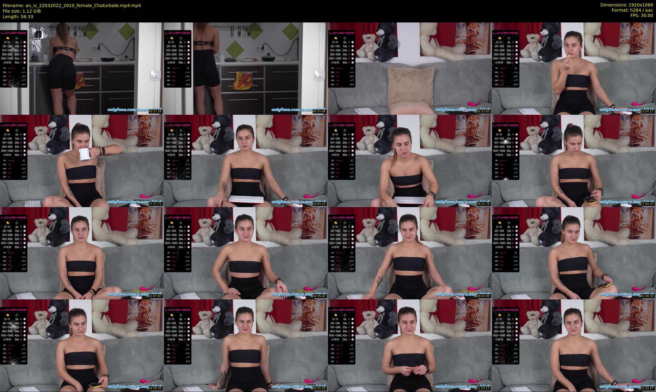 an_iv — 59 minute Chaturbate female cam show recording, 1080p, Mar 22, 2022