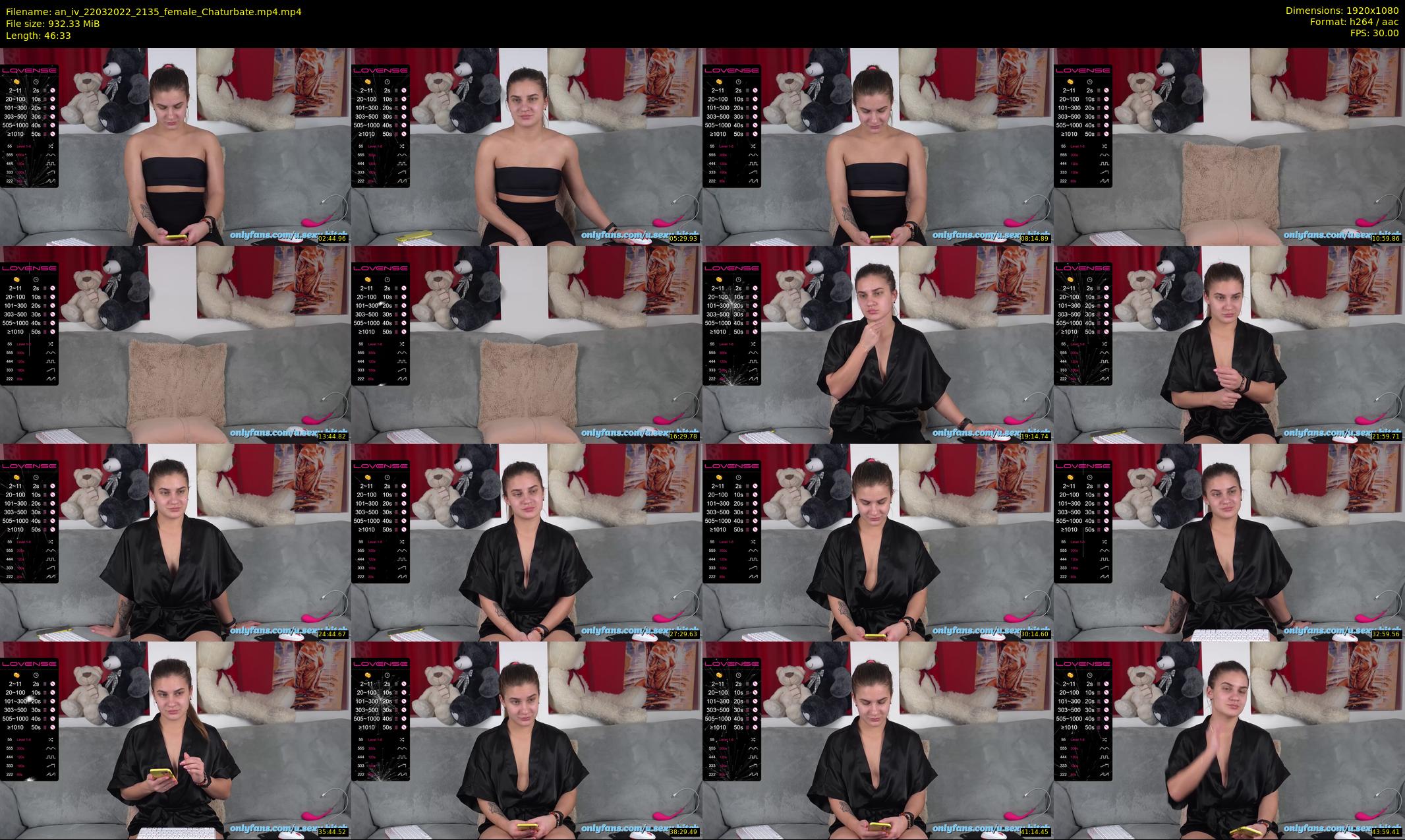 an_iv — 47 minute Chaturbate female cam show recording, 1080p, Mar 22, 2022