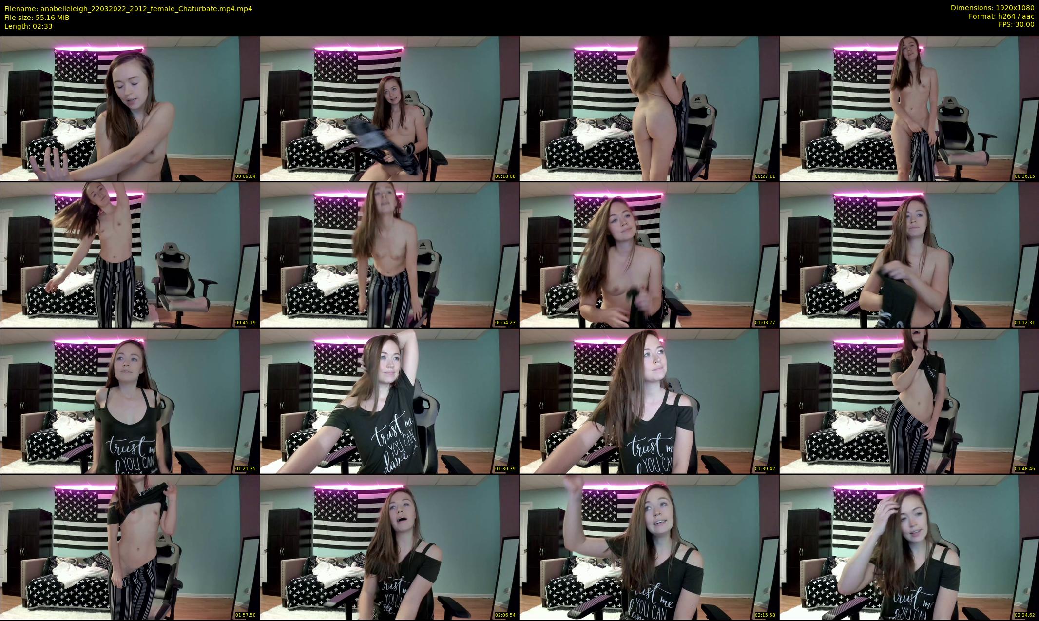 anabelleleigh — 3 minute Chaturbate female cam show recording, 1080p, Mar 22, 2022