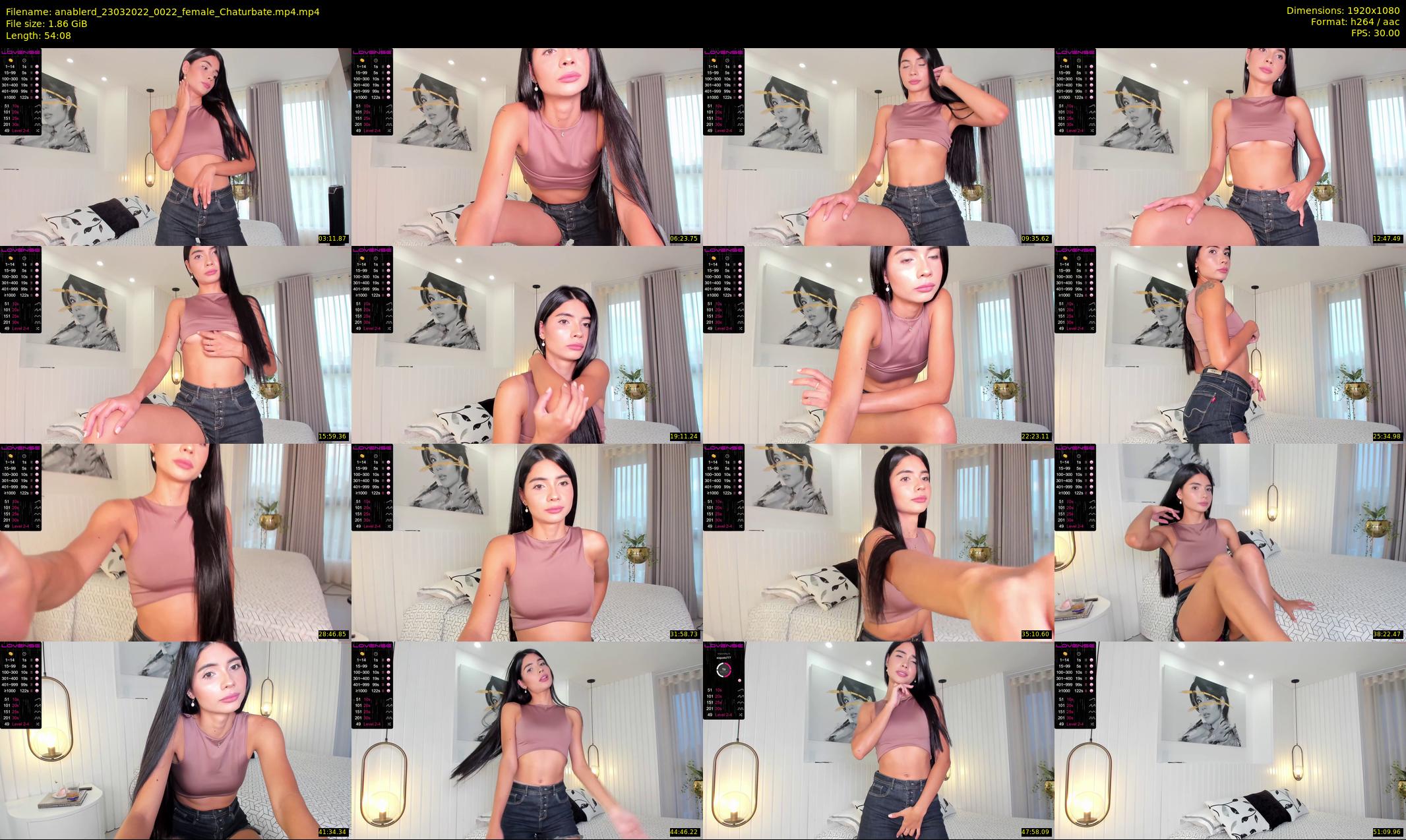 anablerd — 55 minute Chaturbate female cam show recording, 1080p, Mar 23, 2022