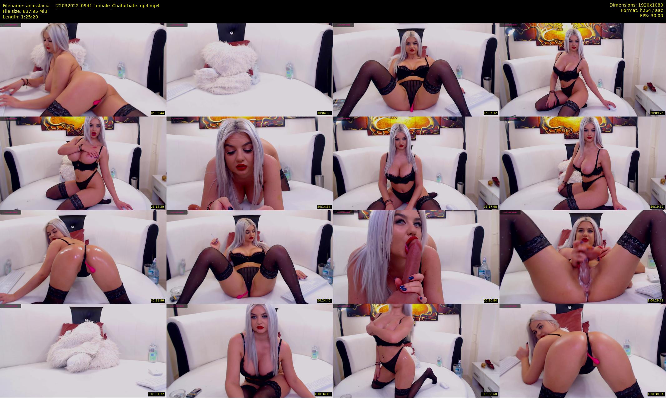 anasstacia__ — 86 minute Chaturbate female cam show recording, 1080p, Mar 22, 2022
