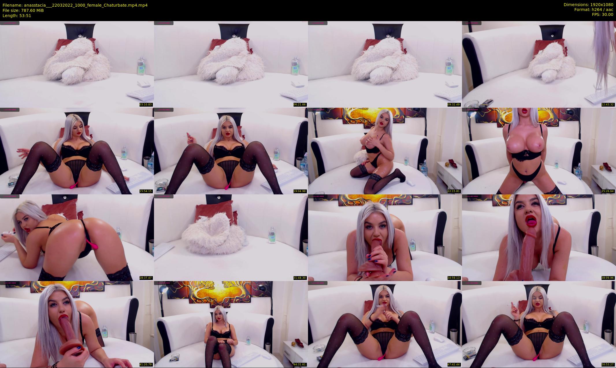 anasstacia__ — 54 minute Chaturbate female cam show recording, 1080p, Mar 22, 2022
