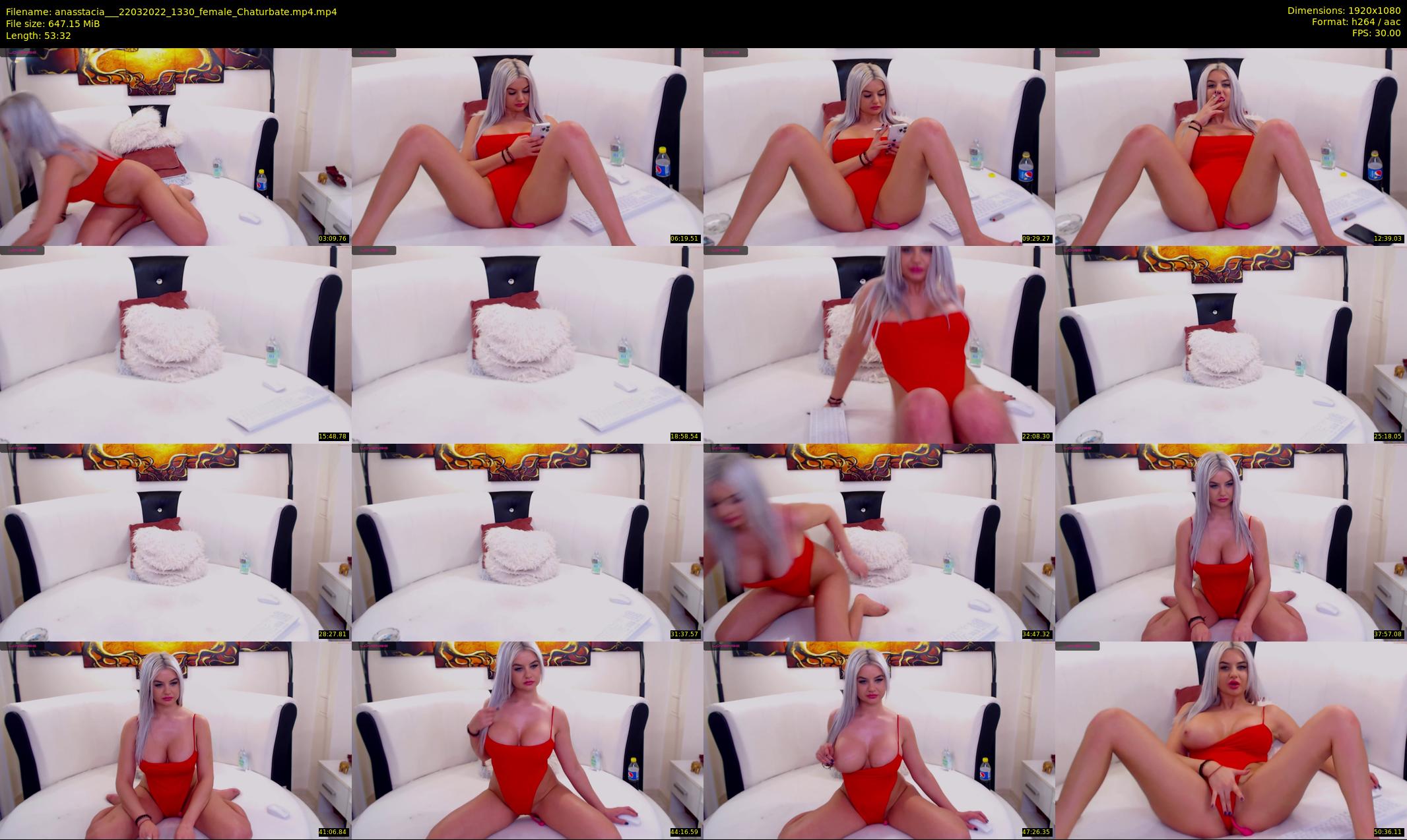 anasstacia__ — 54 minute Chaturbate female cam show recording, 1080p, Mar 22, 2022