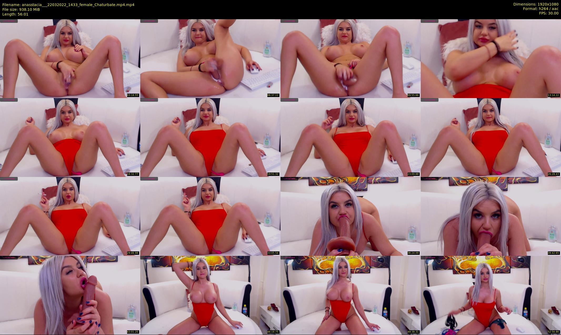 anasstacia__ — 57 minute Chaturbate female cam show recording, 1080p, Mar 22, 2022