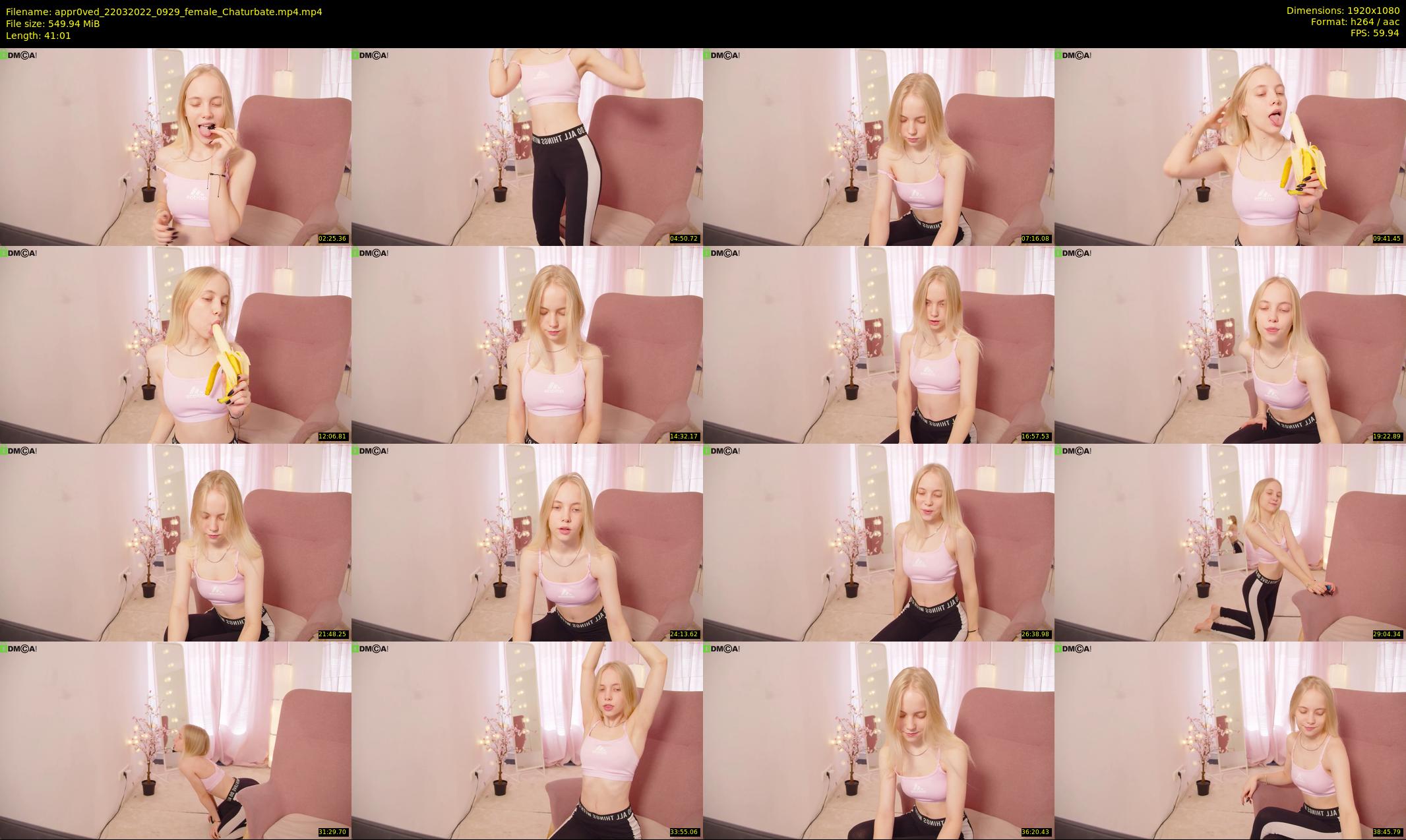 appr0ved — 42 minute Chaturbate female cam show recording, 1080p, Mar 22, 2022