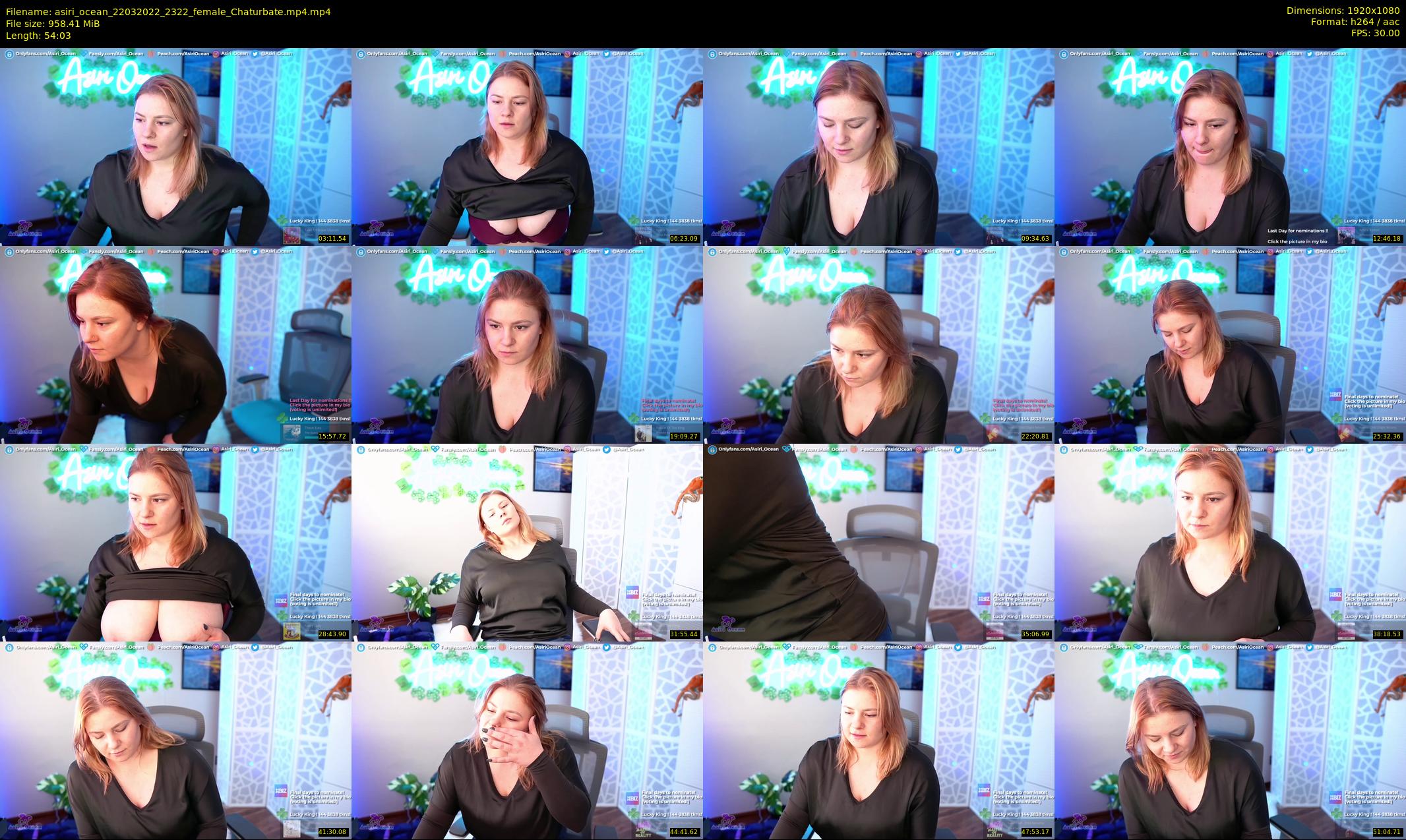 asiri_ocean — 55 minute Chaturbate female cam show recording, 1080p, Mar 22, 2022
