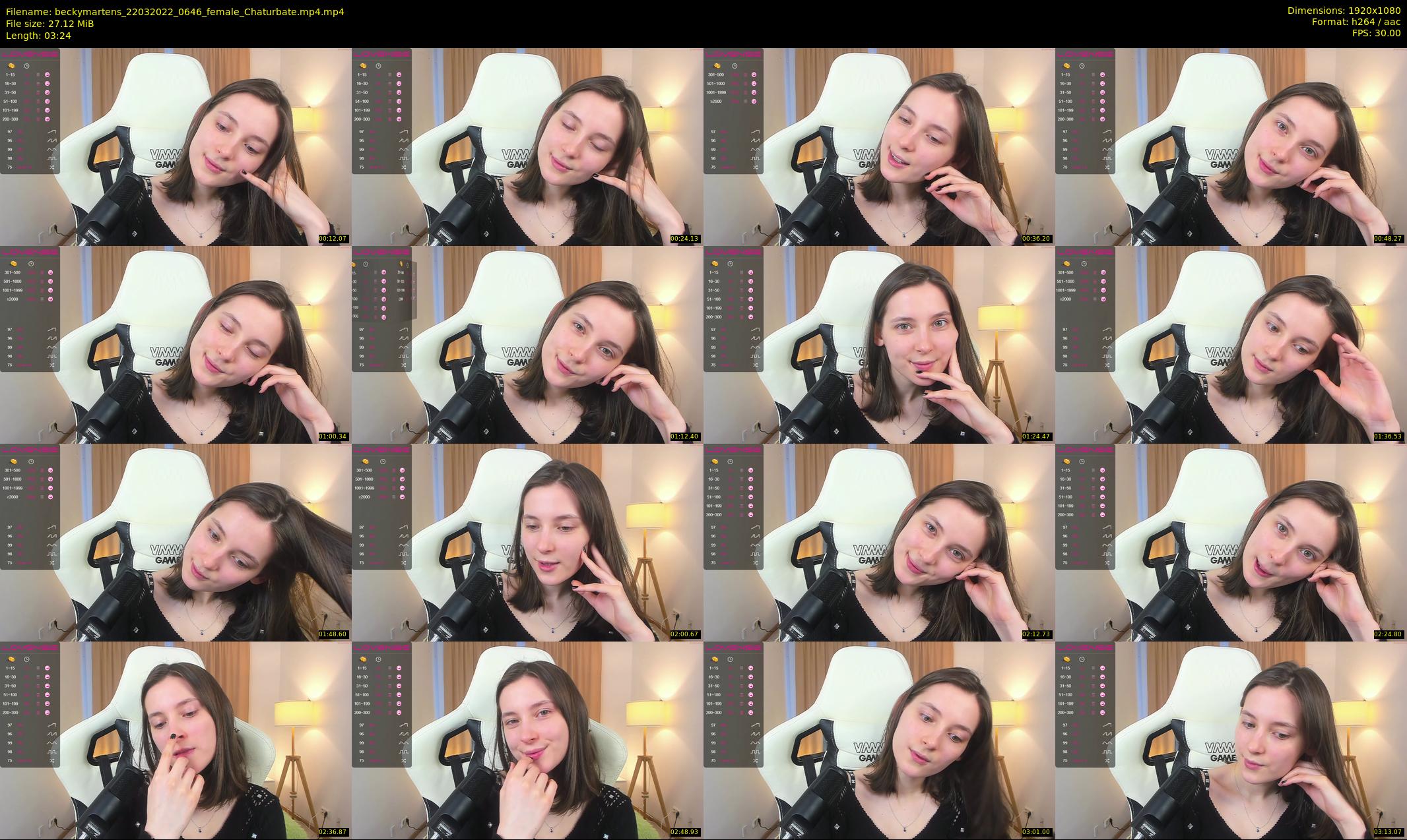 beckymartens — 4 minute Chaturbate female cam show recording, 1080p, Mar 22, 2022