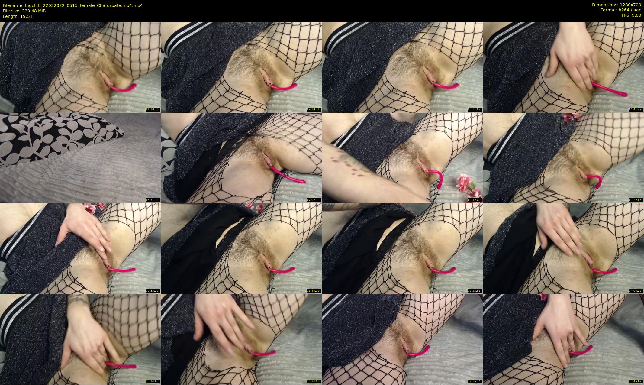 bigclitti — 20 minute Chaturbate female cam show recording, 720p, Mar 22, 2022