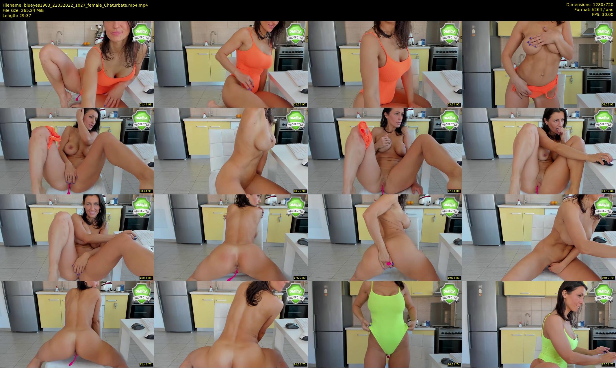 blueyes1983 — 30 minute Chaturbate female cam show recording, 720p, Mar 22, 2022