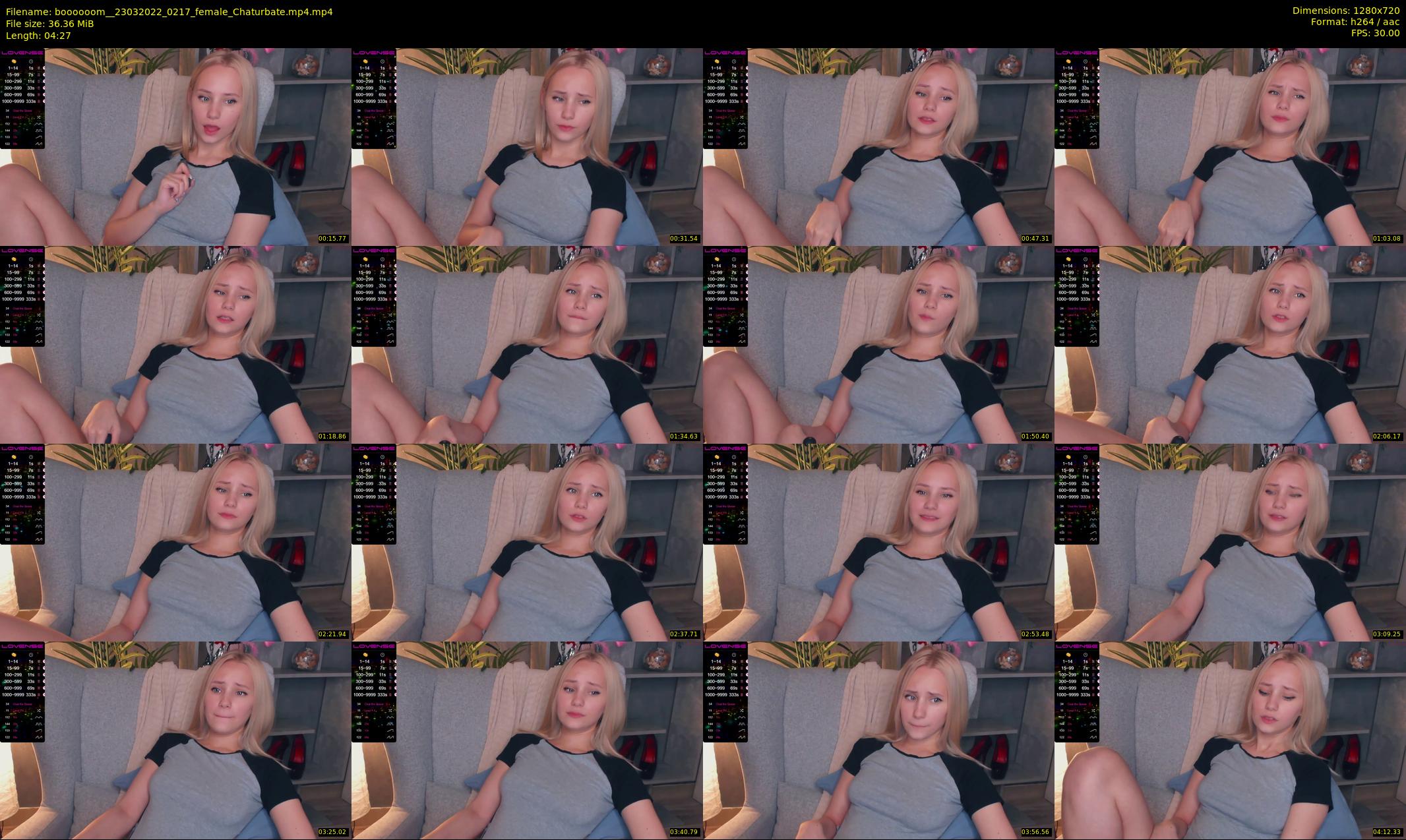 boooooom_ — 5 minute Chaturbate female cam show recording, 720p, Mar 23, 2022