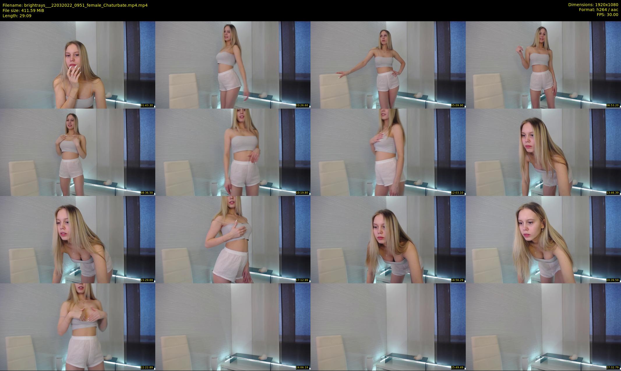 brightrays__ — 30 minute Chaturbate female cam show recording, 1080p, Mar 22, 2022