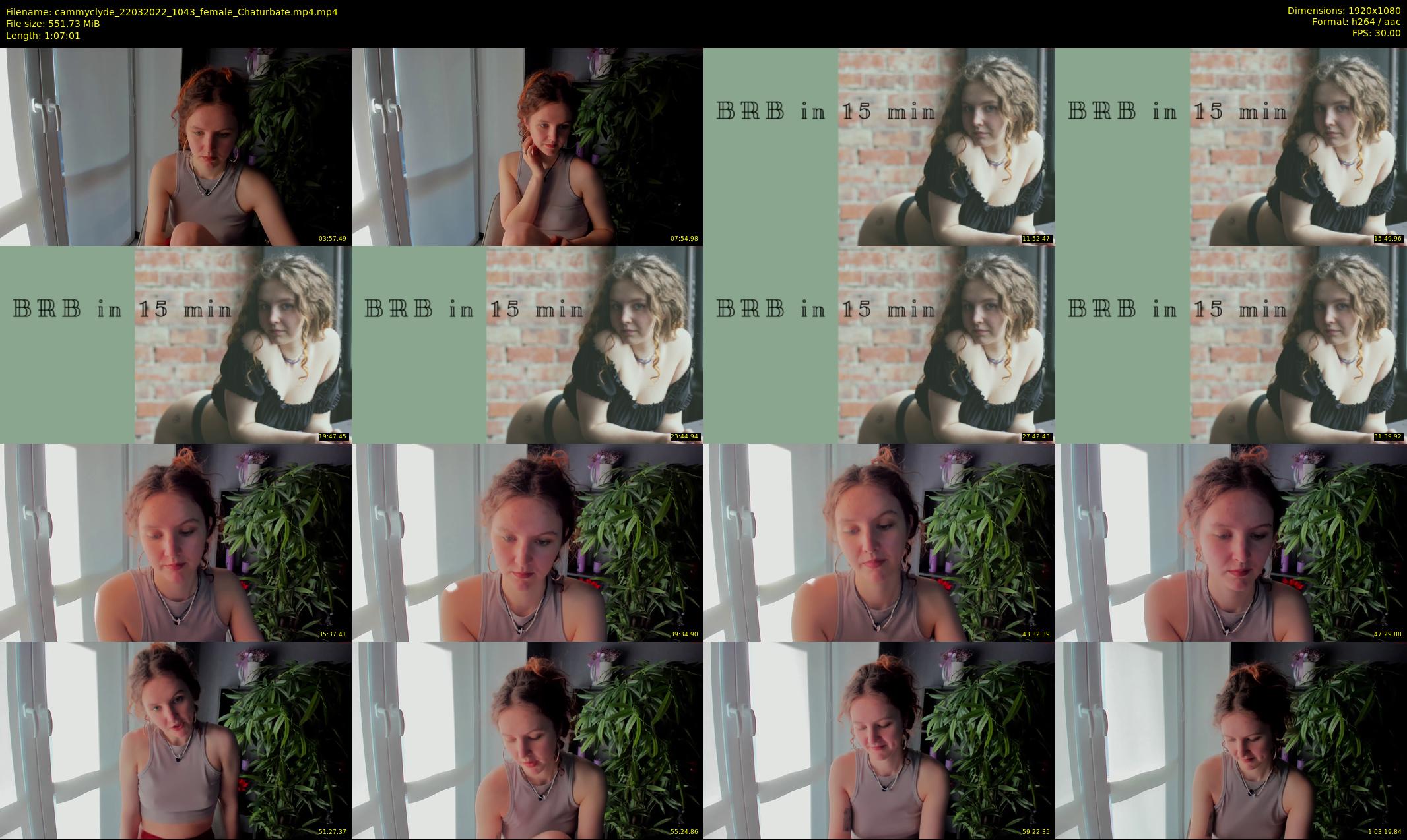 cammyclyde — 67 minute Chaturbate female cam show recording, 1080p, Mar 22, 2022