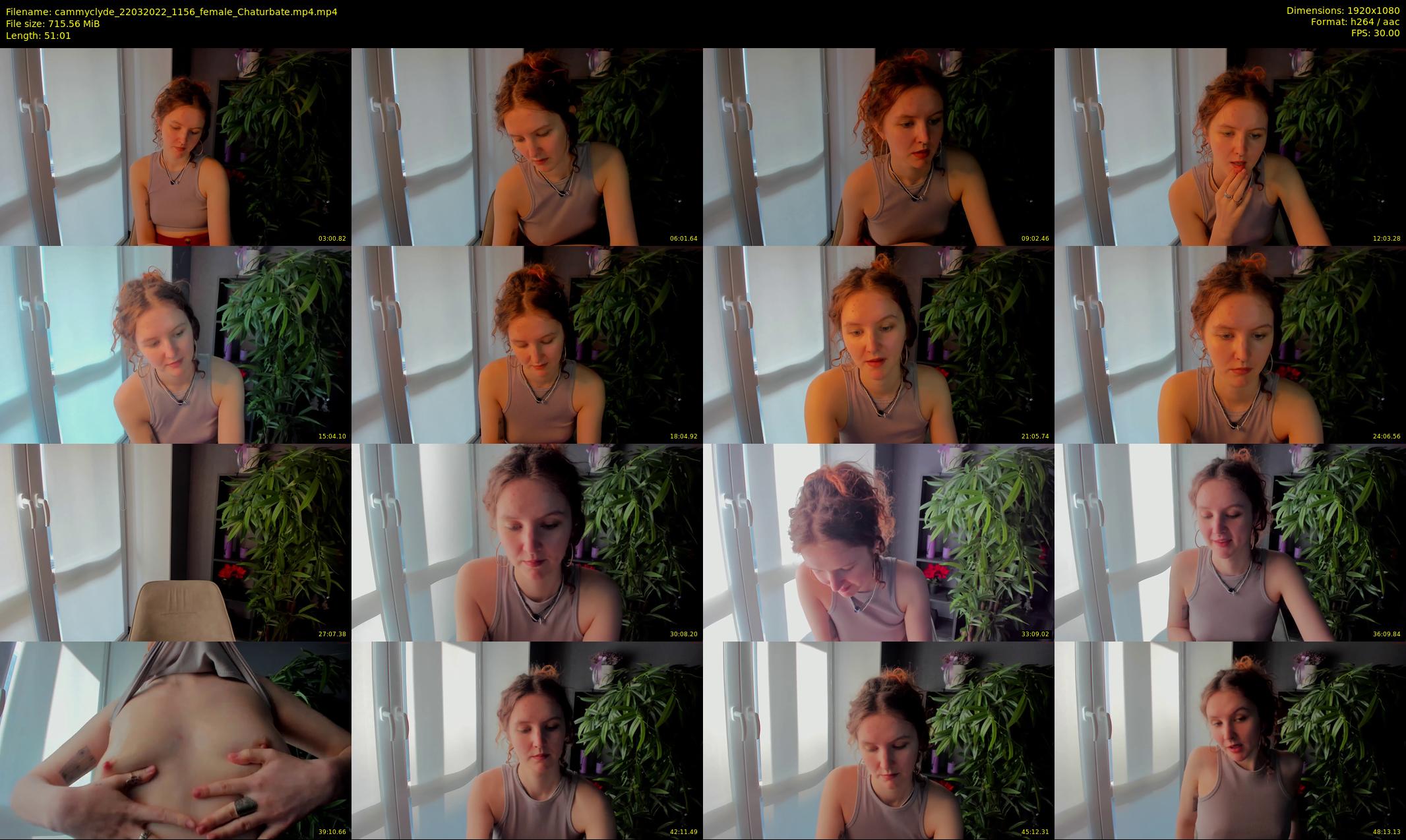 cammyclyde — 52 minute Chaturbate female cam show recording, 1080p, Mar 22, 2022