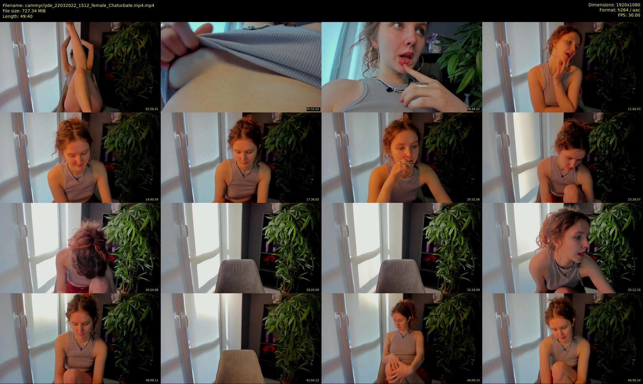 cammyclyde — 50 minute Chaturbate female cam show recording, 1080p, Mar 22, 2022