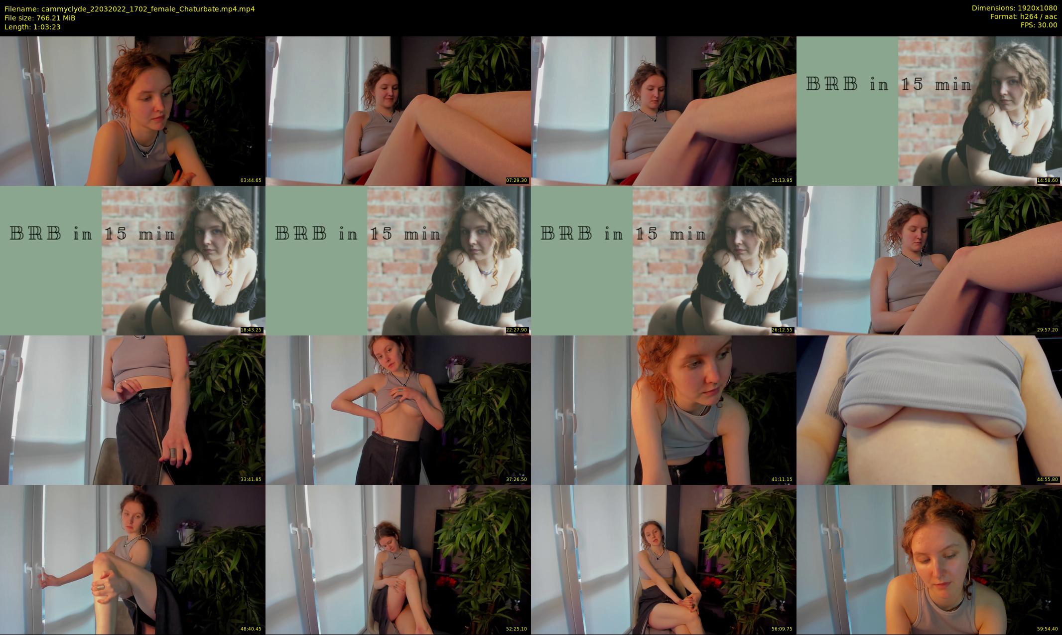 cammyclyde — 64 minute Chaturbate female cam show recording, 1080p, Mar 22, 2022