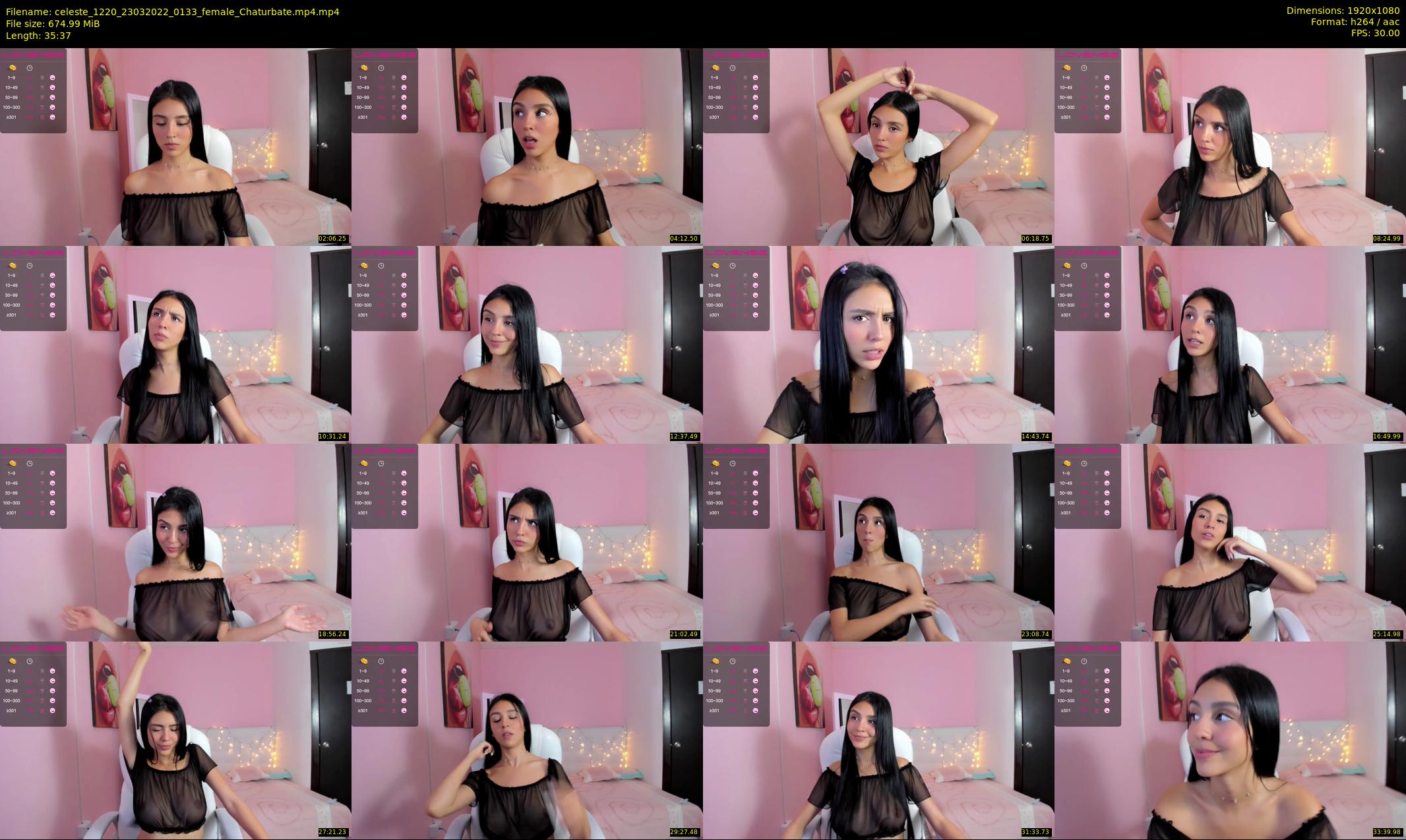 celeste_1220 — 36 minute Chaturbate female cam show recording, 1080p, Mar 23, 2022